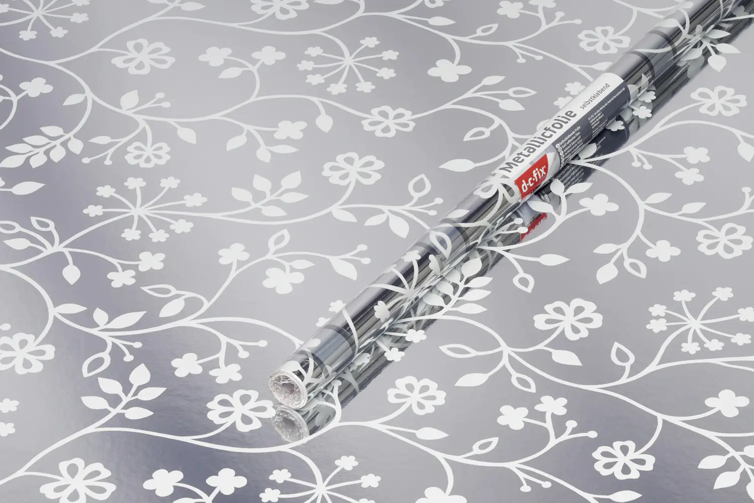 d-c-fix Klebefolie Metallic Flower Tendril 45 cm x 1,5 m d-c-fix Klebefolie Metallic Flower Tendril 45 cm x 1,5 m