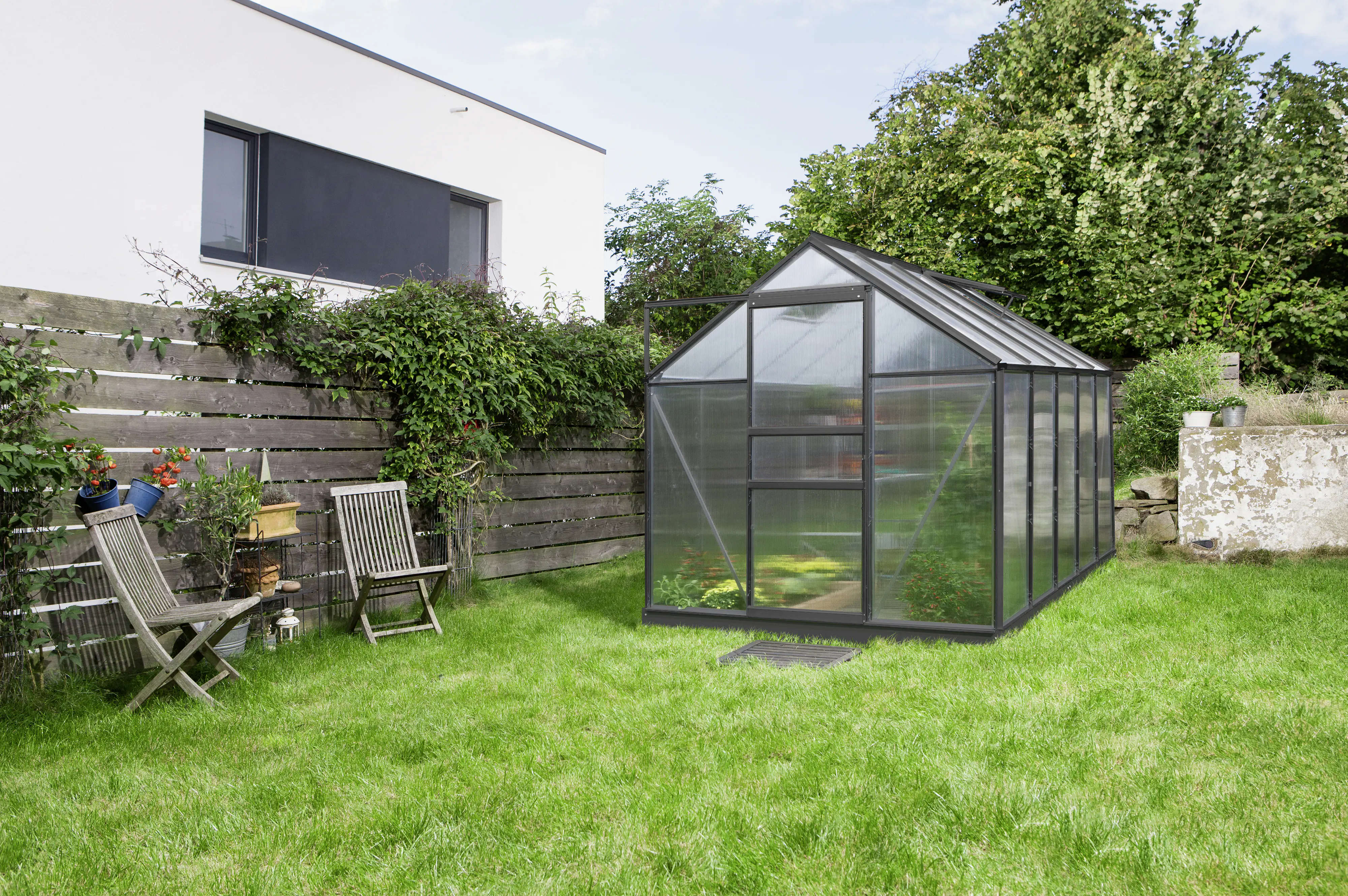 Vitavia Gewächshaus Venus 6200 192 x 317 cm 6 mm Hohlkammerplatten