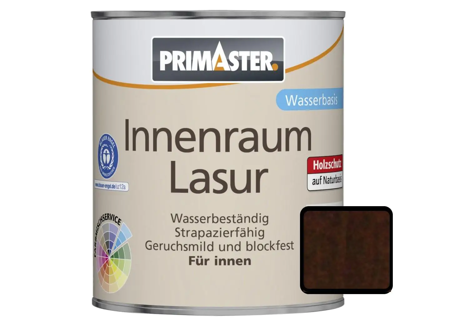 Primaster Innenraumlasur 750 ml nussbaum Primaster Innenraumlasur 750 ml nussbaum