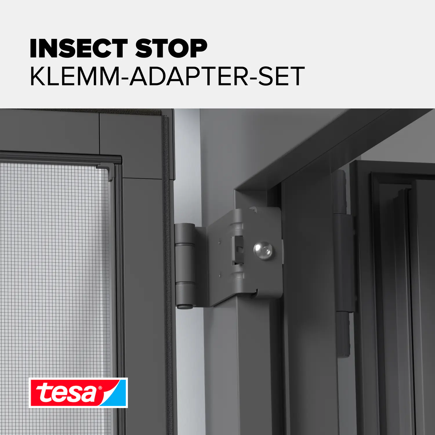 tesa Adapter FALT 35 x 43 x 48 mm anthrazit