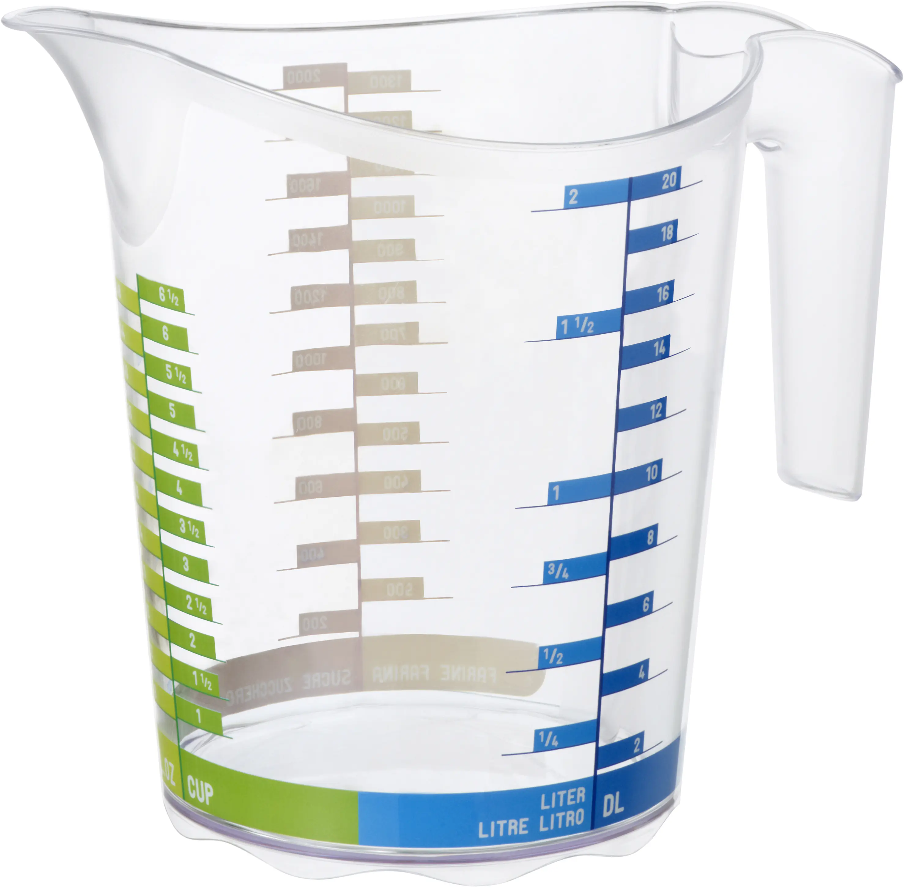 Rotho Messbecher Domino 2 L Rotho Messbecher Domino 2 L