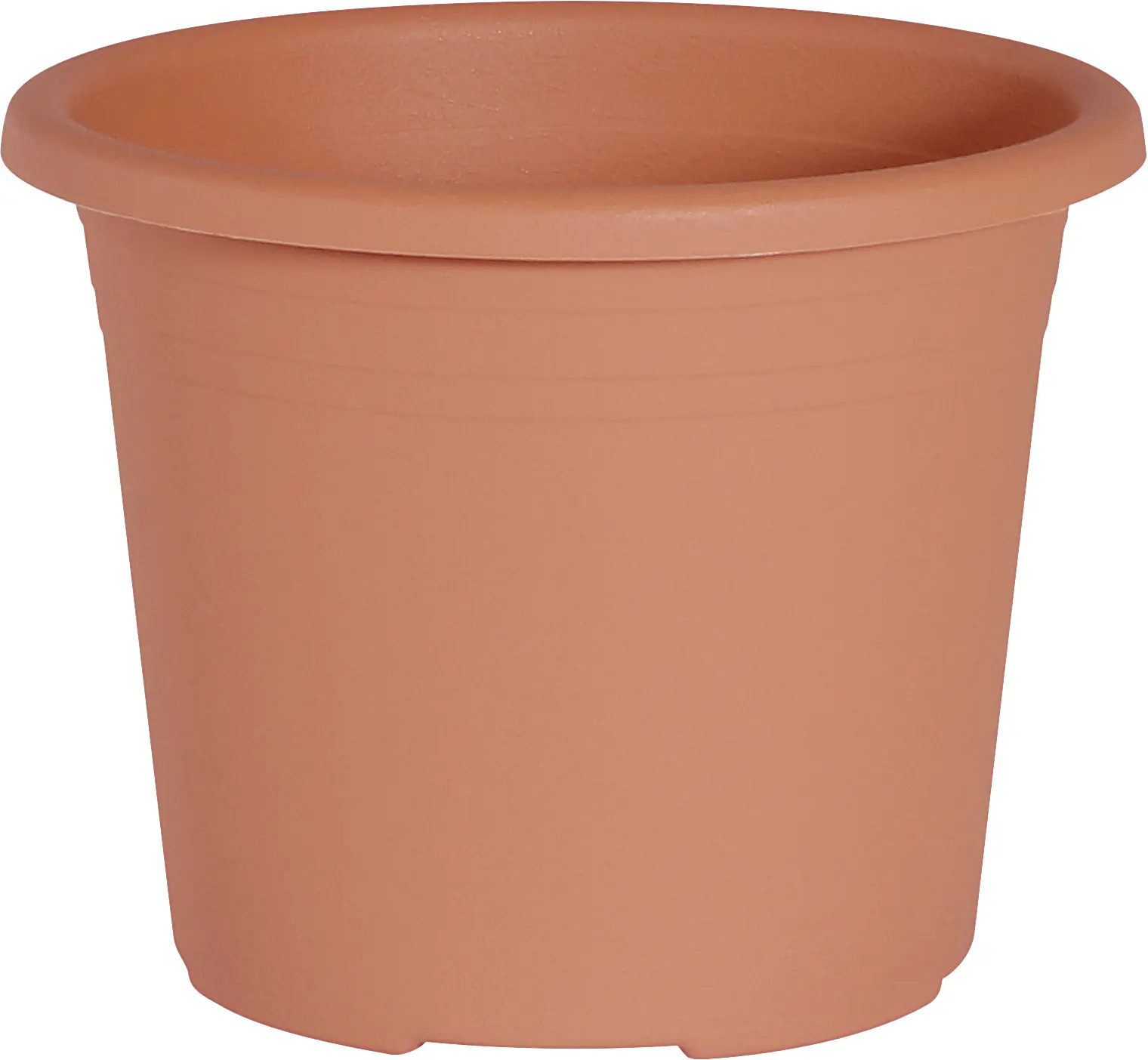 Geli Pflanztopf Cylindro Kunststoff terracotta Ø 16 x 13 cm 