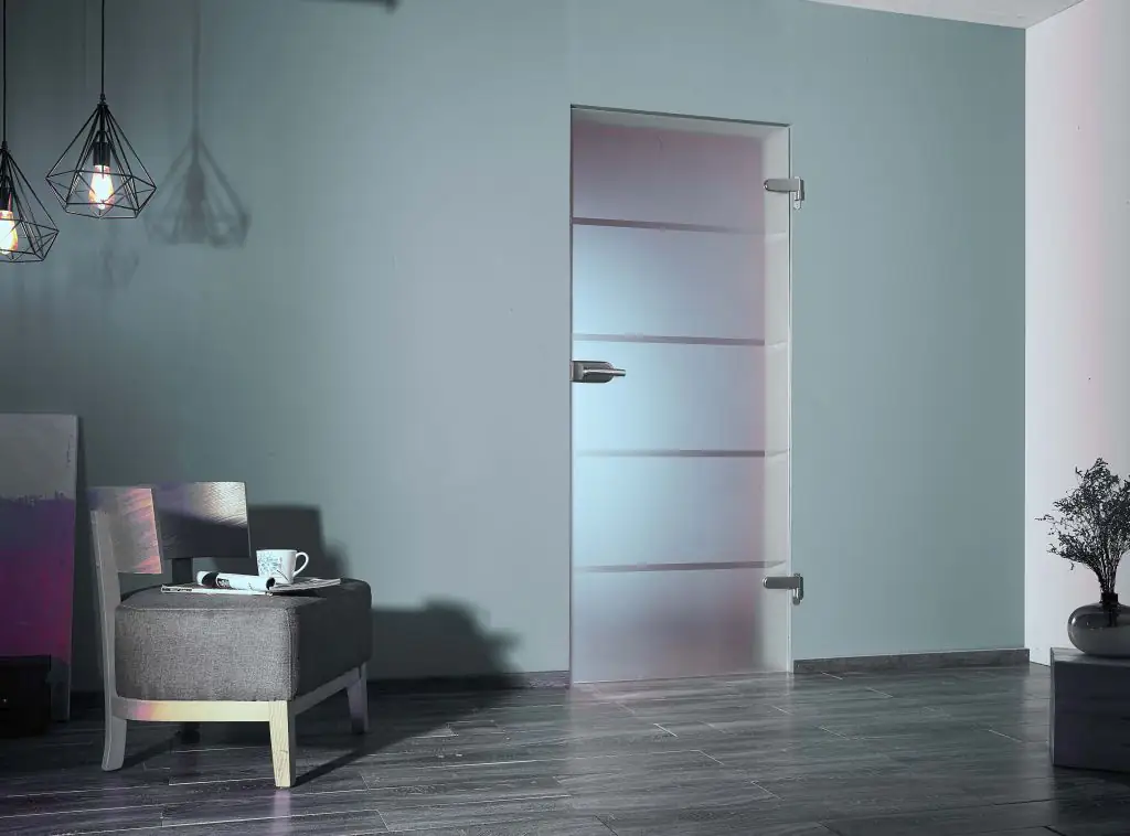 TrendLine Glastür Shade DIN links/ rechts 83,4 x 197,2 cm mit Beschlag