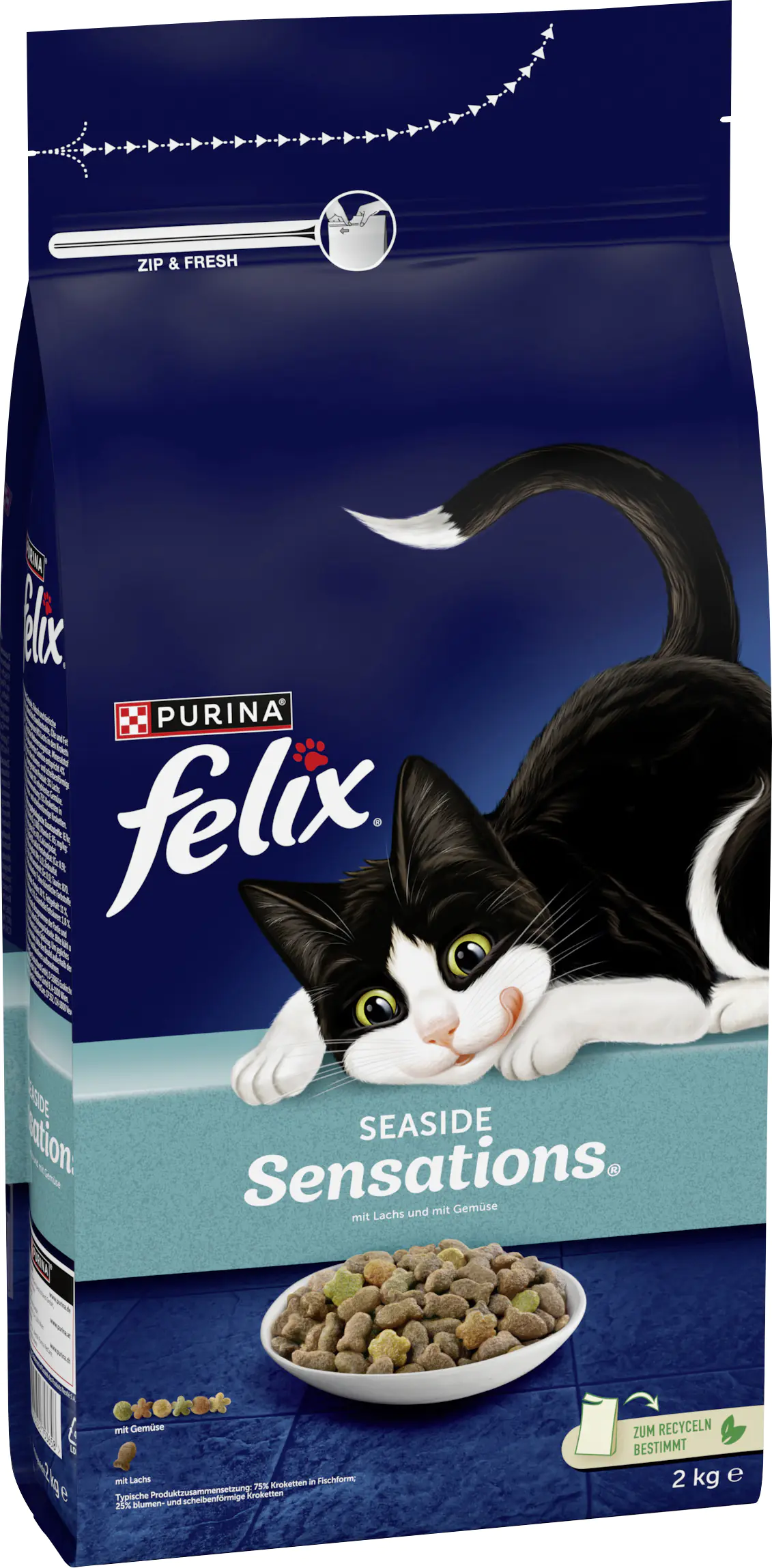 Felix Seaside Sensations mit Lachs und Gemüse 2 kg Felix Seaside Sensations mit Lachs und Gemüse 2 kg