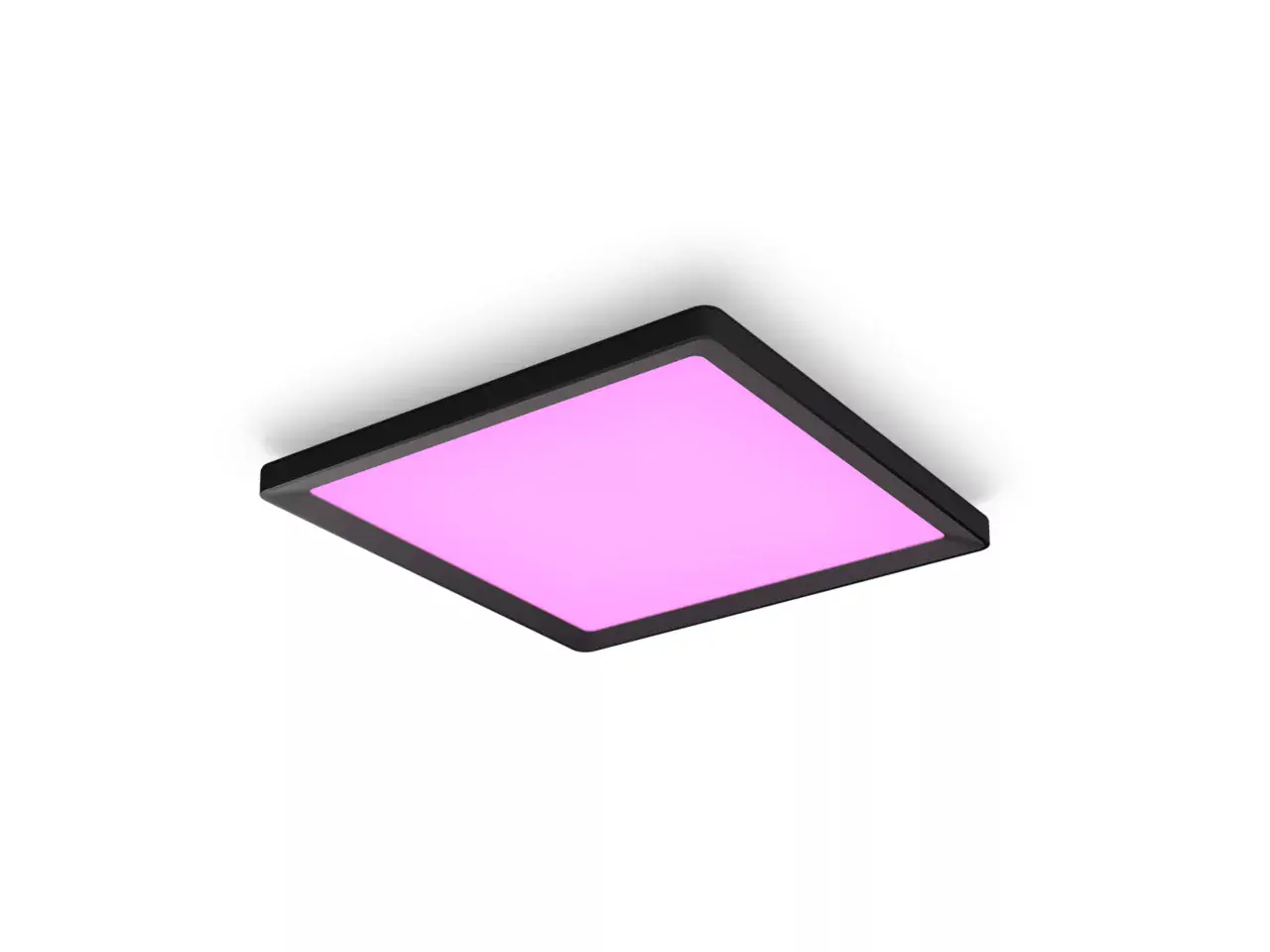 Philips Hue LED Deckenleuchte Tento + Wandschalter eckig schwarz 39,5 x 39,5 cm RGB Philips Hue LED Deckenleuchte Tento + Wandschalter eckig schwarz 39,5 x 39,5 cm RGB