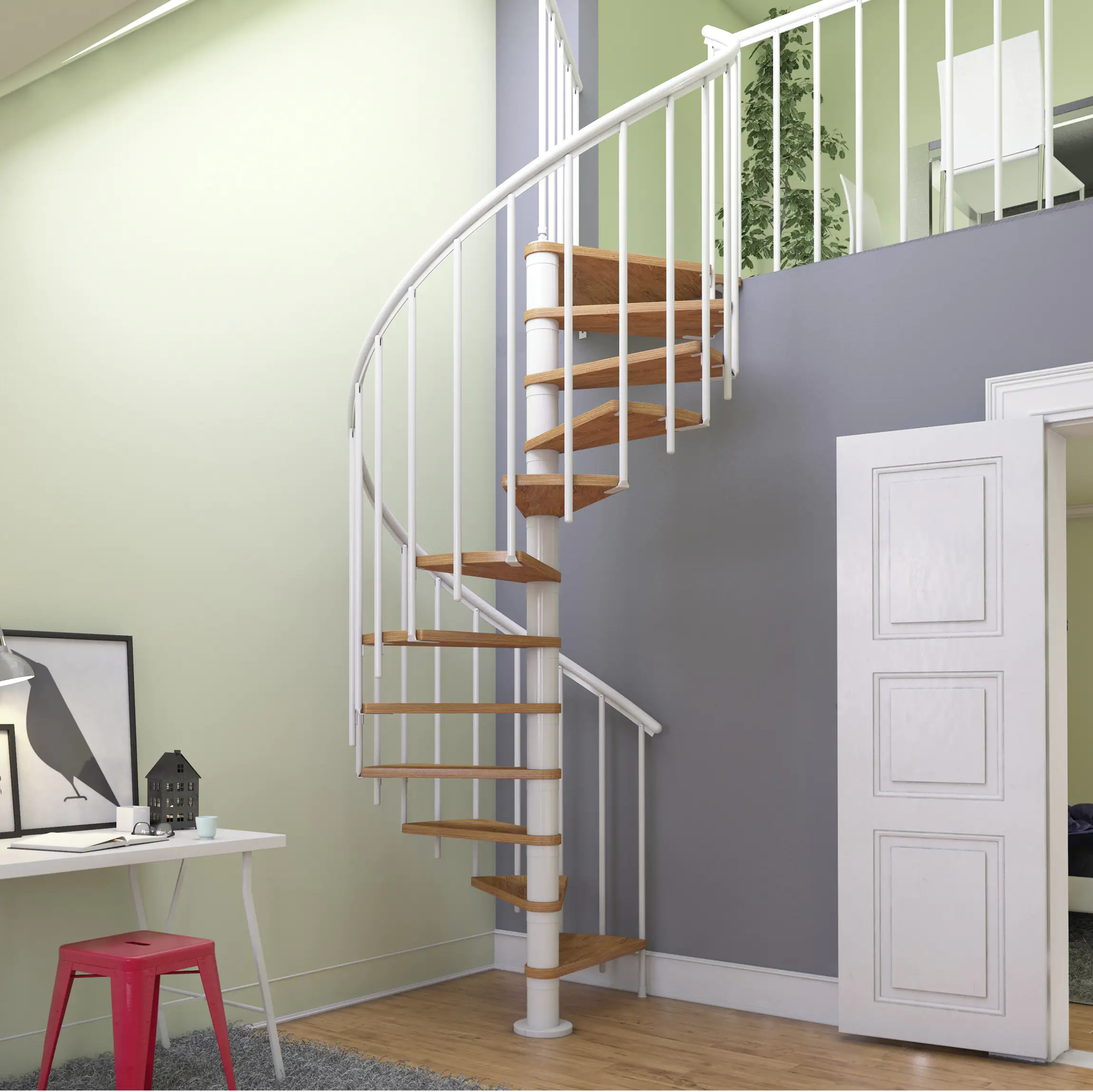 Dolle Spindeltreppe Montreal Ø 140 cm