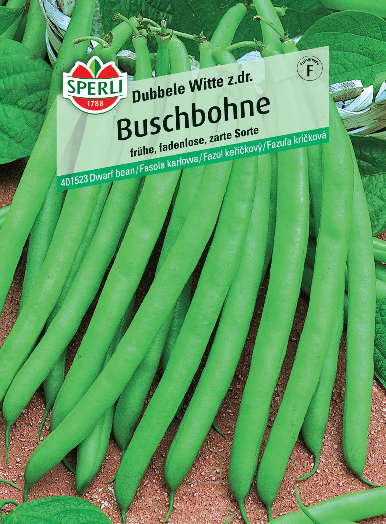 Sperli Buschbohne Dubbele Witte z.dr.