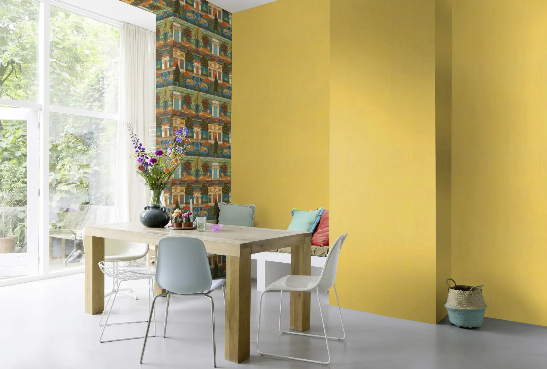 Rasch Vliestapete 746211 Grün-Hellgrün Muster & Motive 10,05 m x 0,53 m