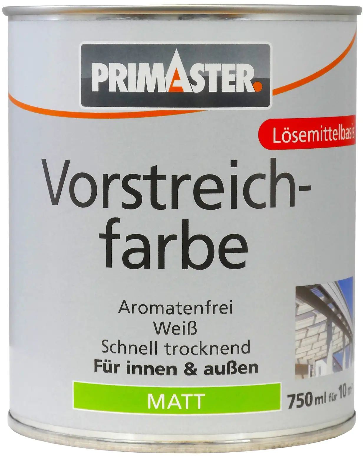 Primaster Vorstreichfarbe 750 ml weiß matt Primaster Vorstreichfarbe 750 ml weiß matt