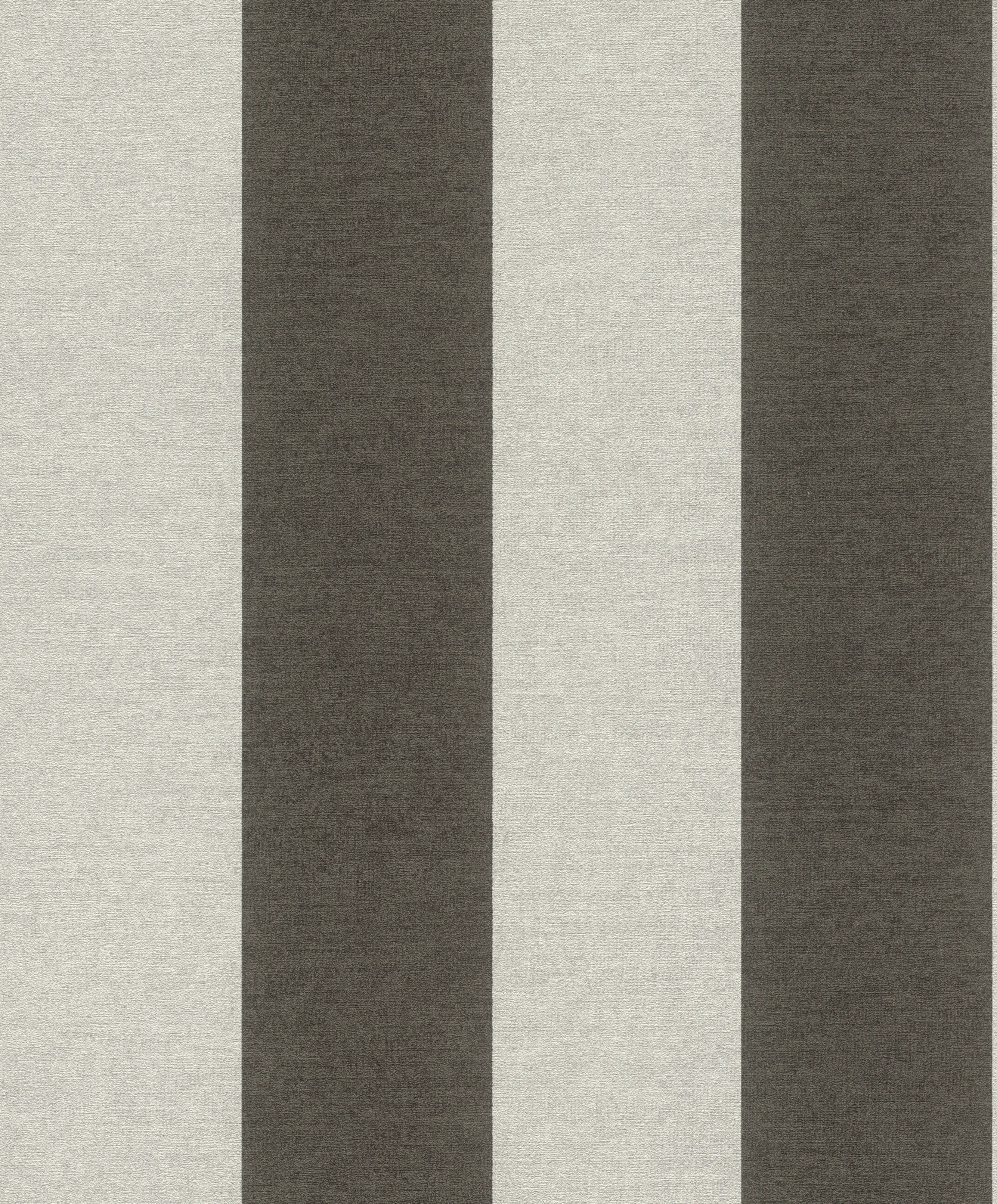 Schöner Wohnen Vliestapete Streifen schwarz grau 10,05 x 0,53 m