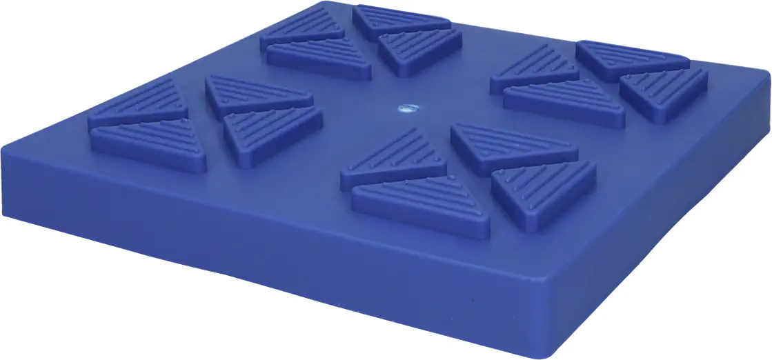 Cartrend Basisplatten für Stützböcke 4 Stück