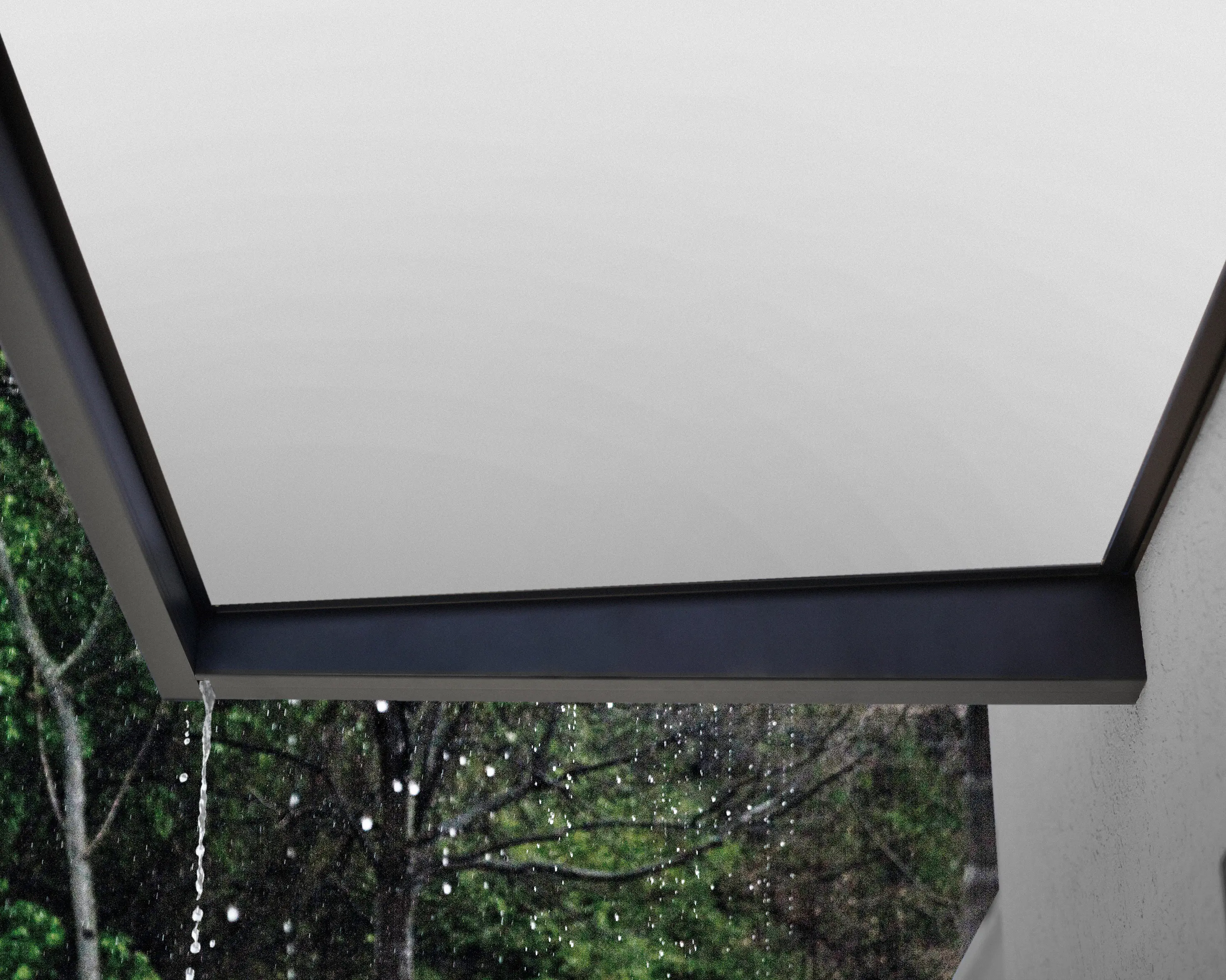 Canopia Vordach Sophia  160 x 95 cm anthrazit