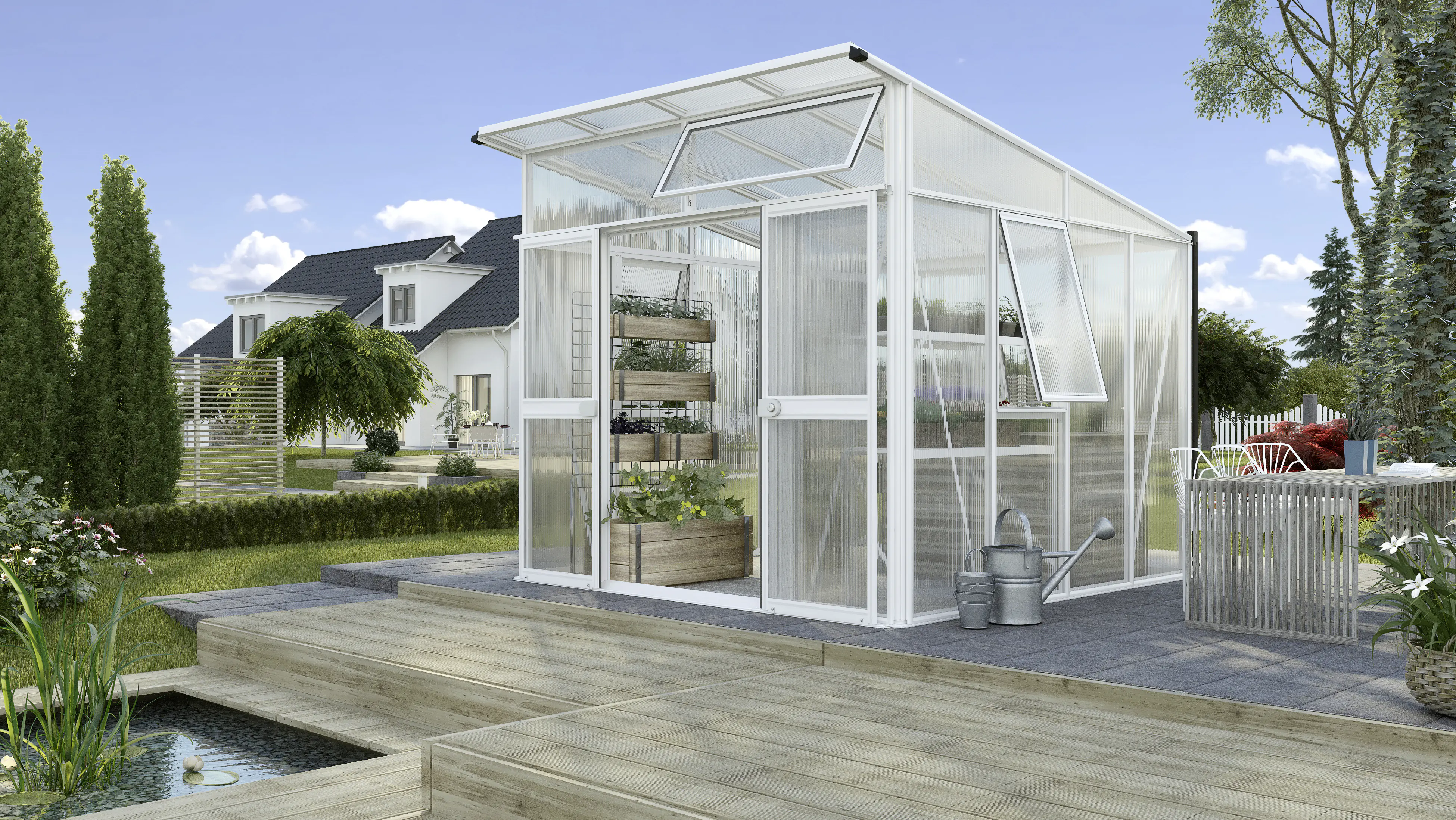 Vitavia Gewächshaus Aura 7800 275 x 270 cm 10 mm HPK