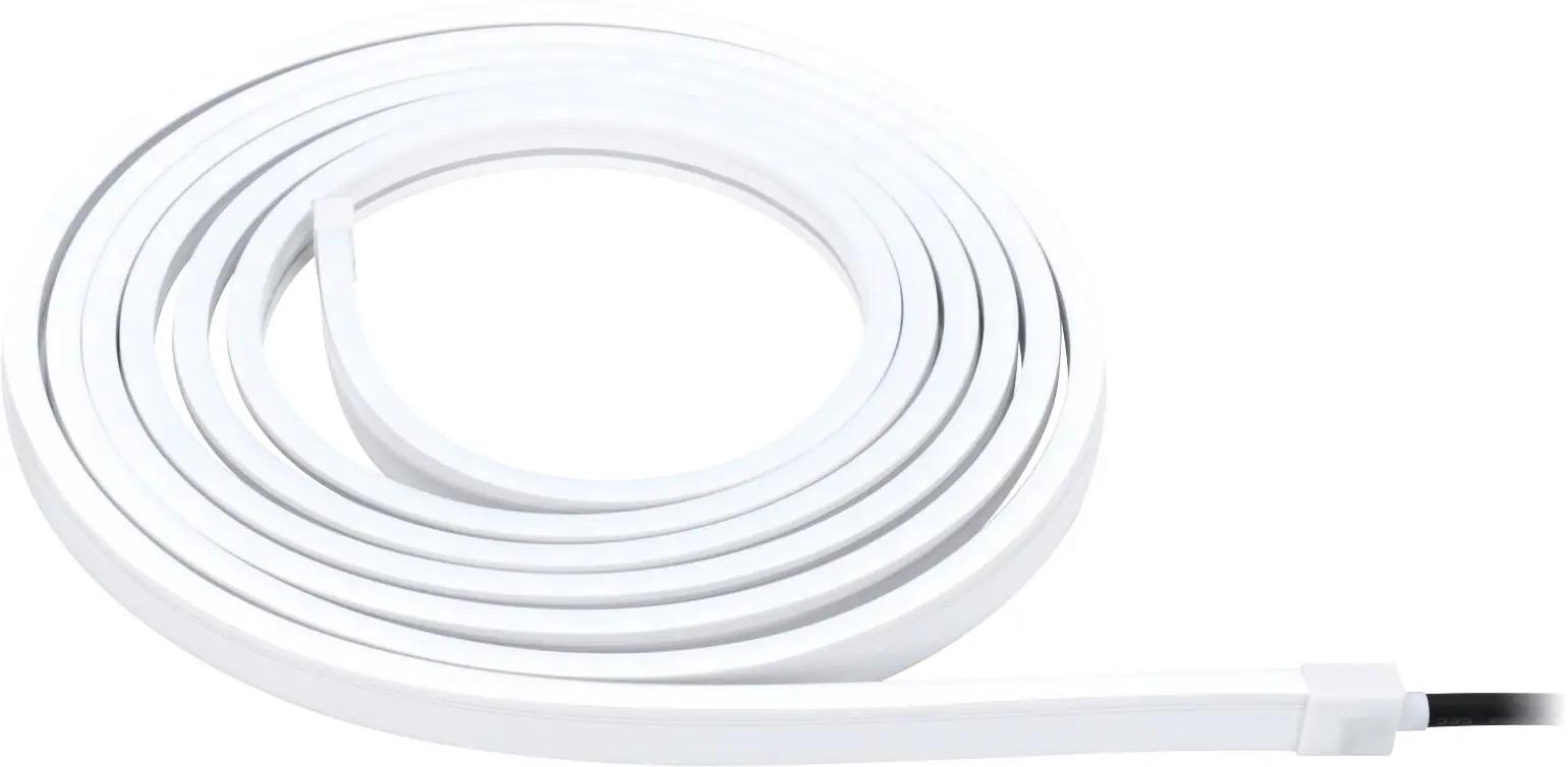 Paulmann Plug & Shine Neon Stripe Outdoor, 5 m, weiß, dimmbar, RGBW