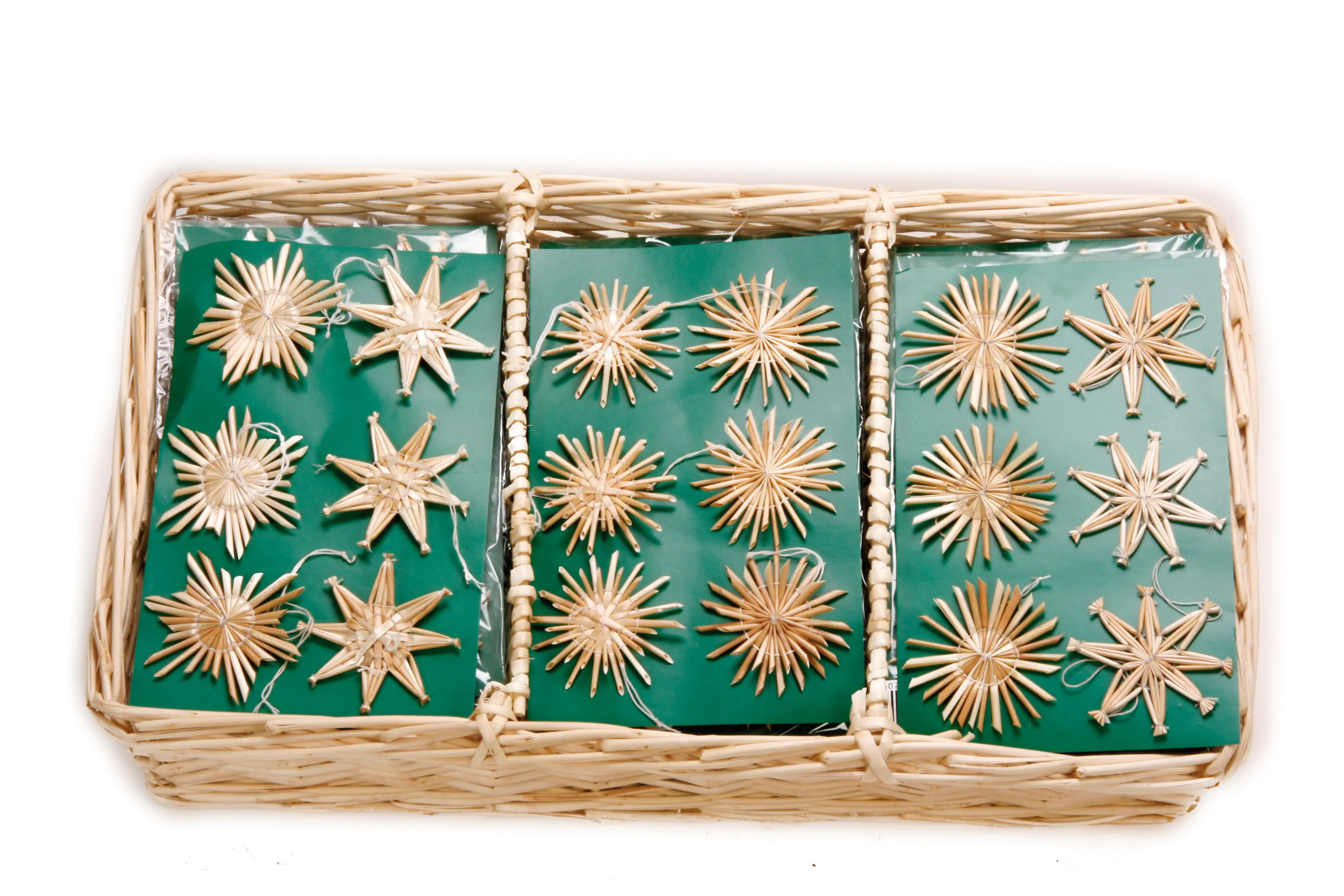 Riffelmacher Strohstern-Sortiment 5 cm