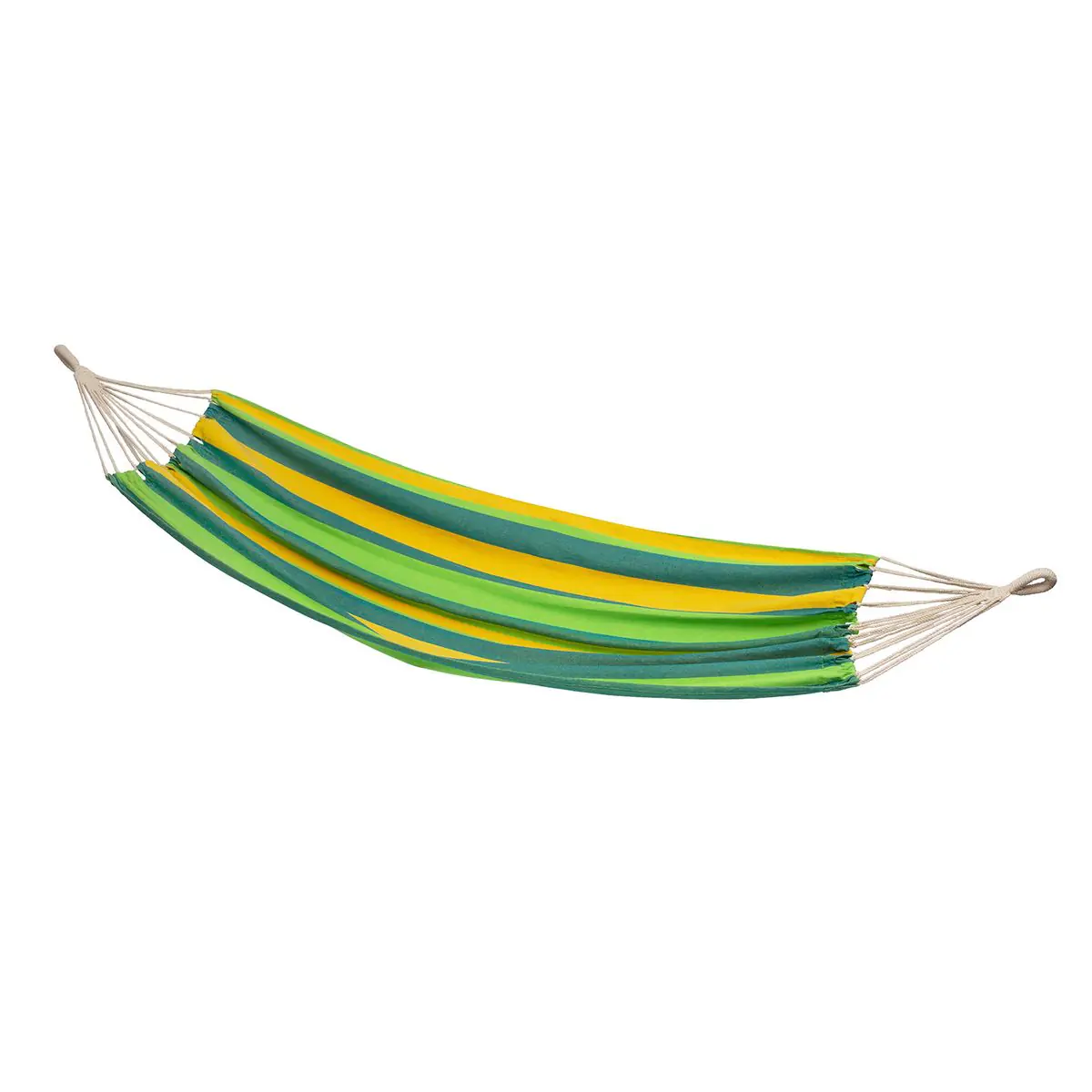 Conacord Hängematte Brazil 195 x 100 cm gelb/grün gestreift