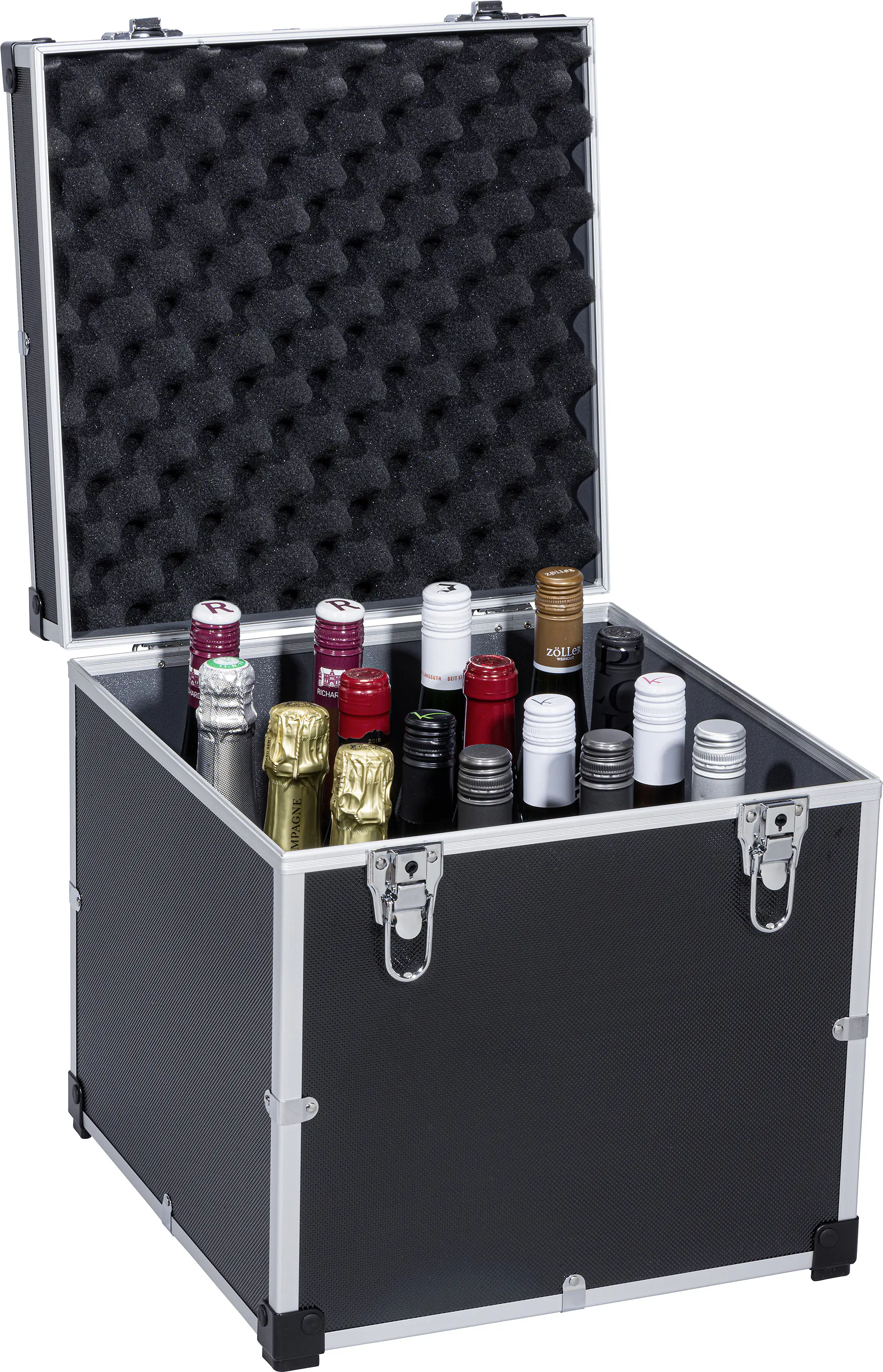 Allit Gerätekiste Universal AluPlus ToolBox 14 schwarz ohne Inhalt