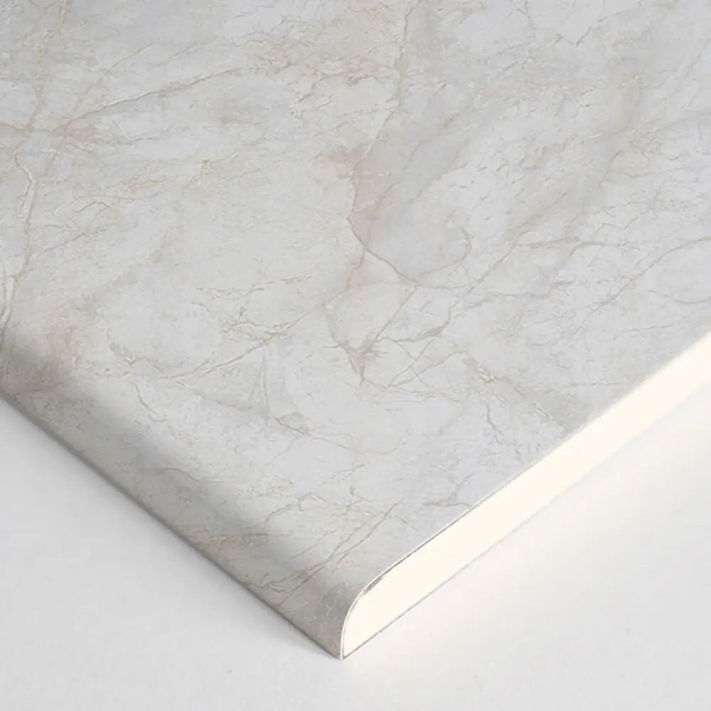 Wetwall Elite Duschrückwand Himalayan Marble 120 x 260 cm mit abgerundeter Abschlusskante