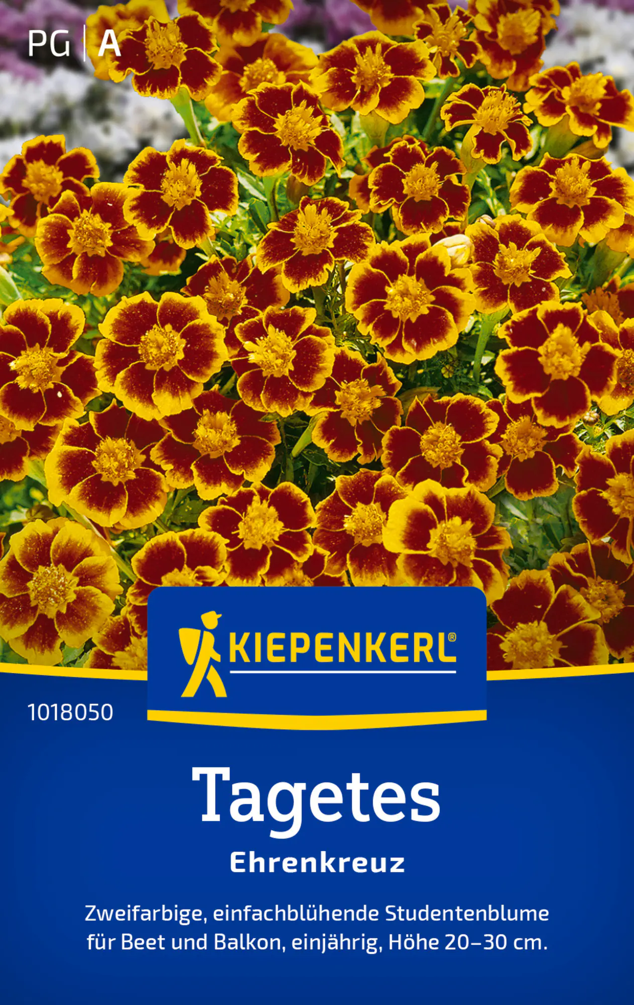 Kiepenkerl Saatgut Tagetessamen Ehrenkreuz für ca. 1-2 m²