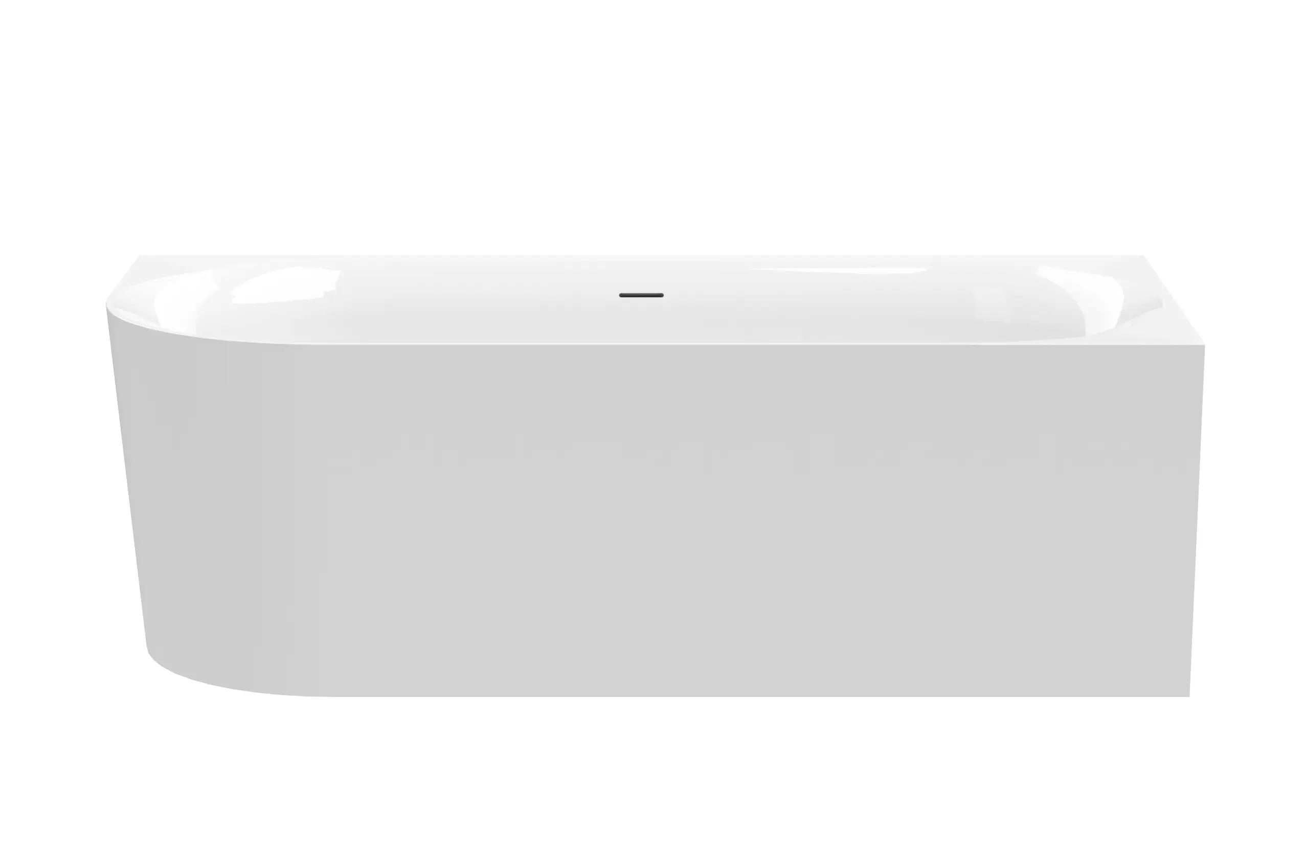 Ottofond Badewanne Mince Corner links 170 x 75 cm weiß