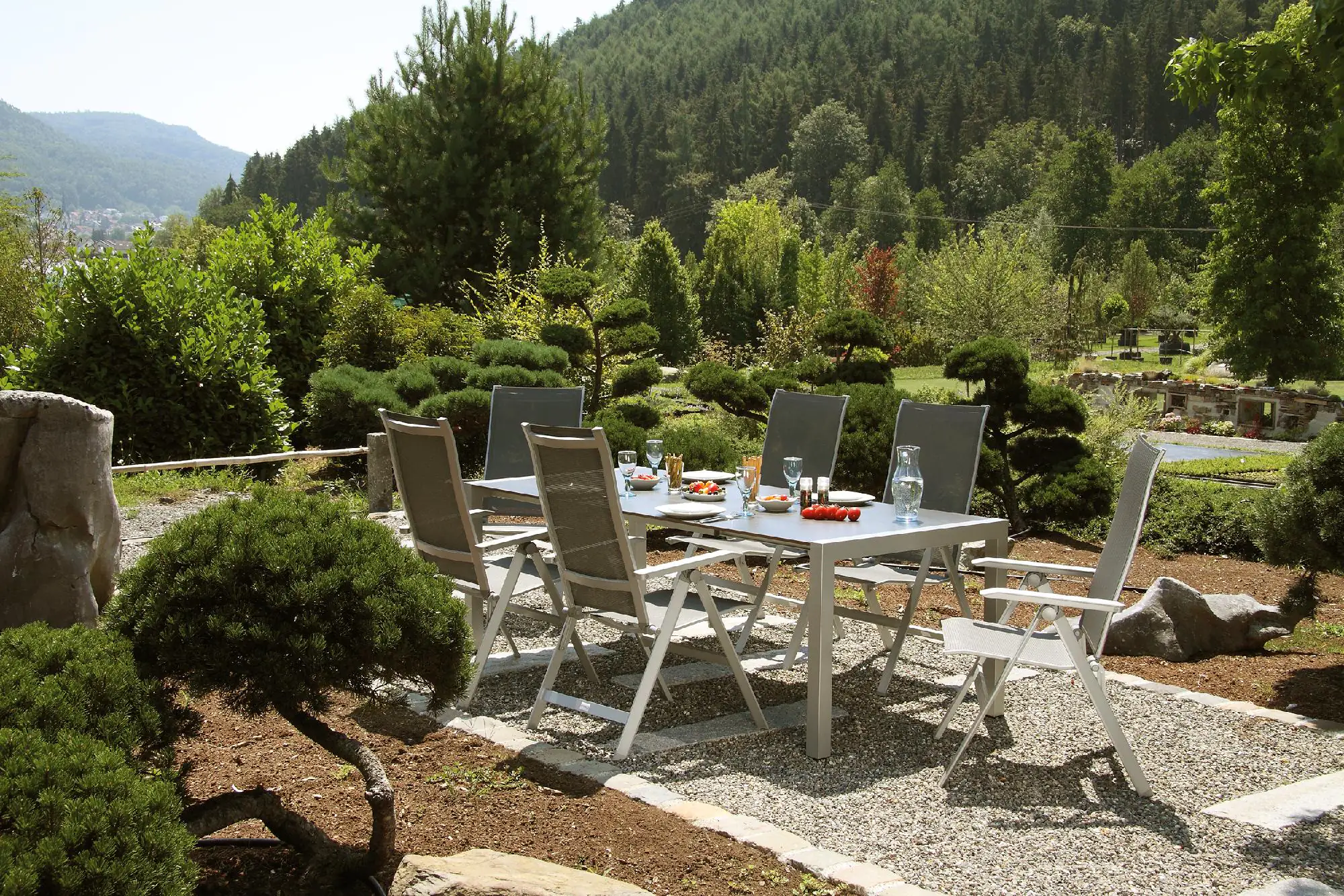 Acamp Tisch HPL Extension Fix 180 x 98 x 75 cm