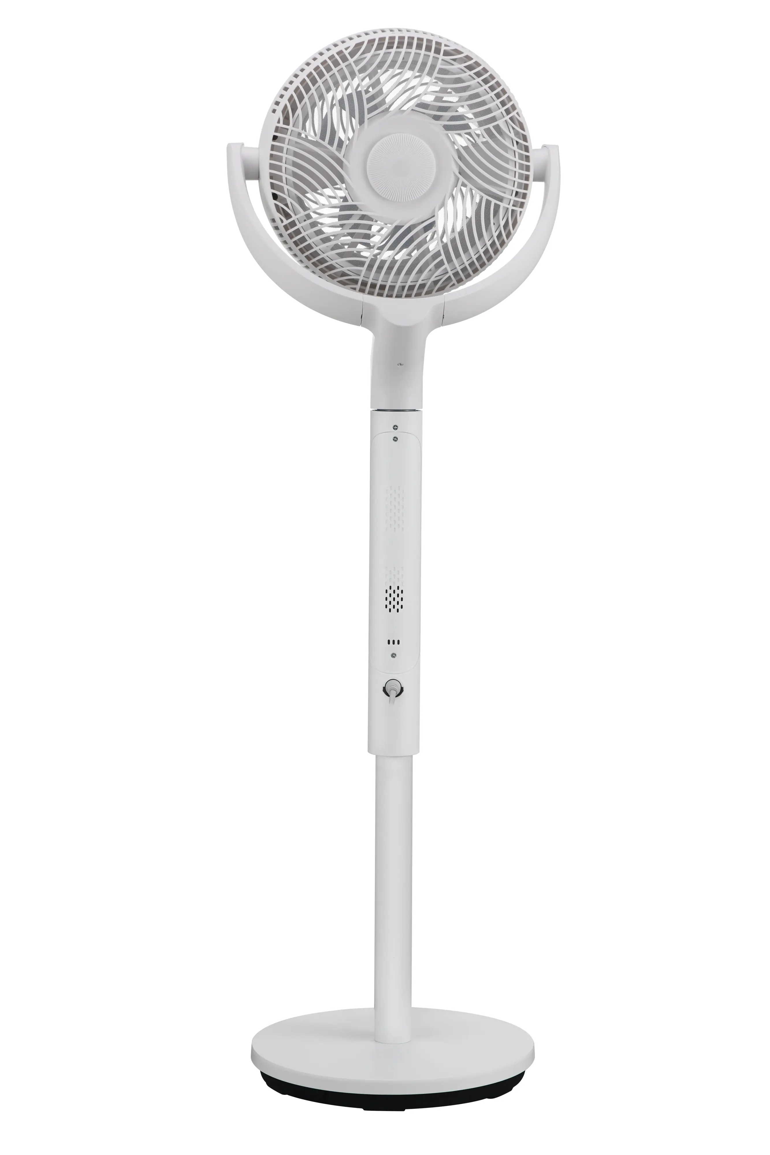 Midea Standventilator MFS242RDDW 4 Stufen Ø 40 cm verstellbar 76 - 110,6 cm weiß