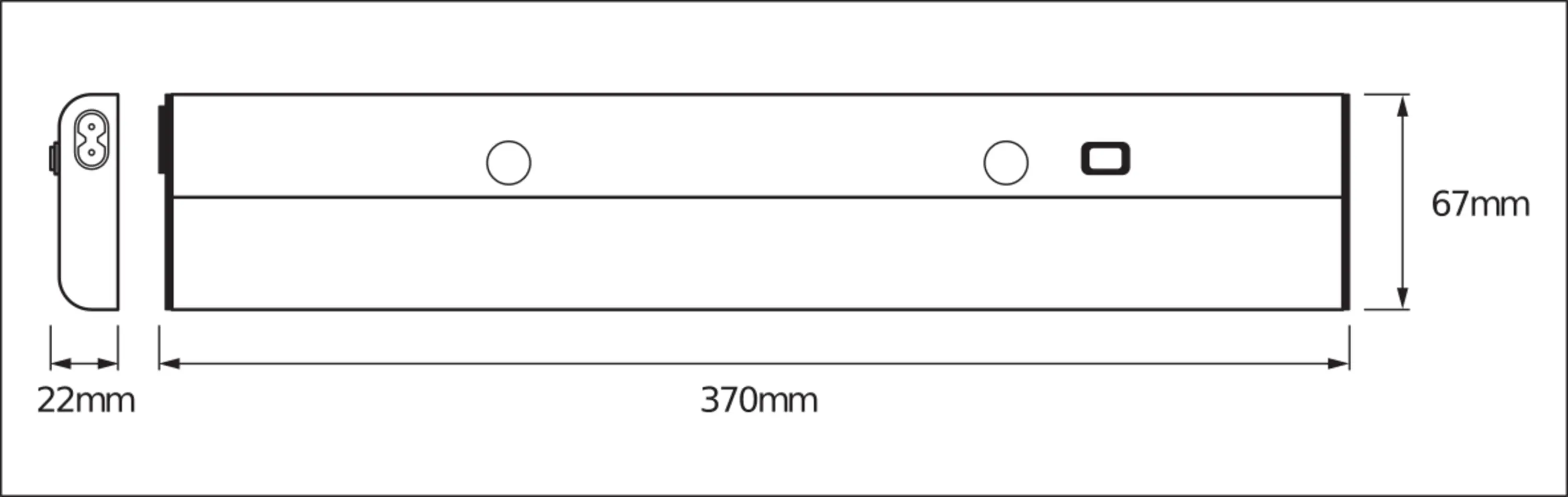 Ledvance LED Unterbauleuchte Linear Flat Eco 6W 830