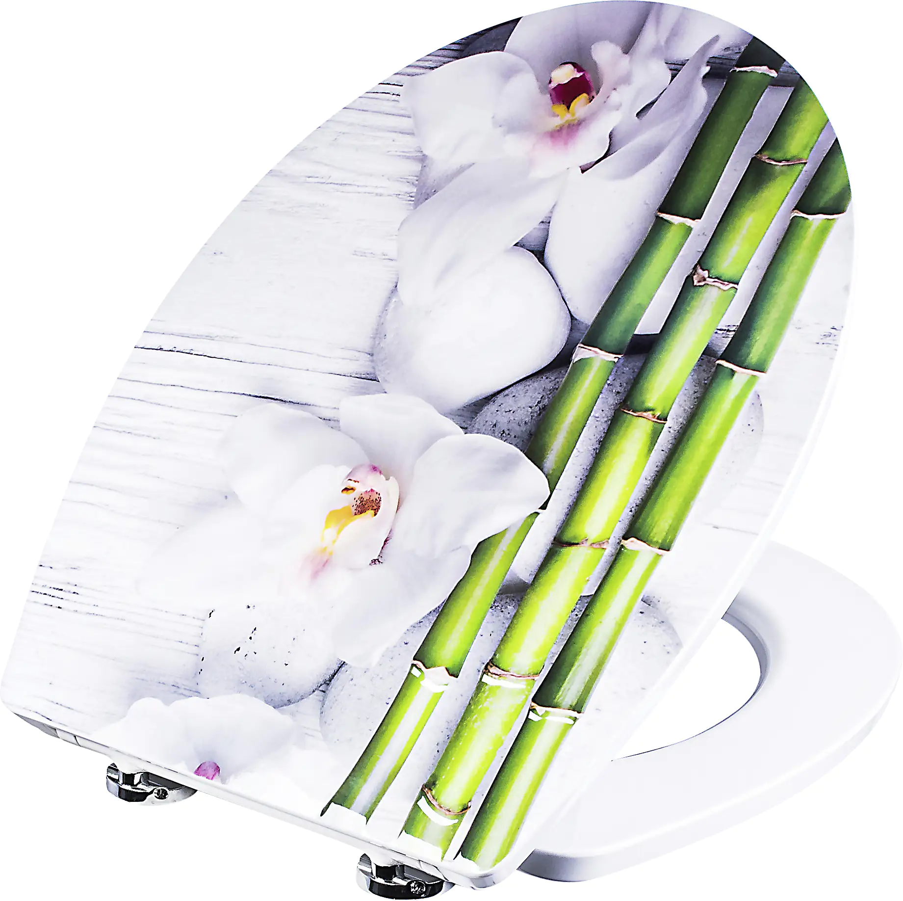 Cornat WC-Sitz Bambus mit Absenkautomatik, abnehmbar