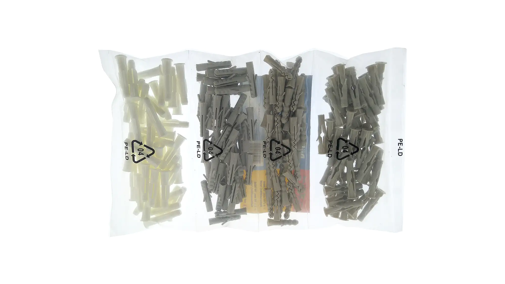 TrendLine Dübelsortiment - 200 Stück