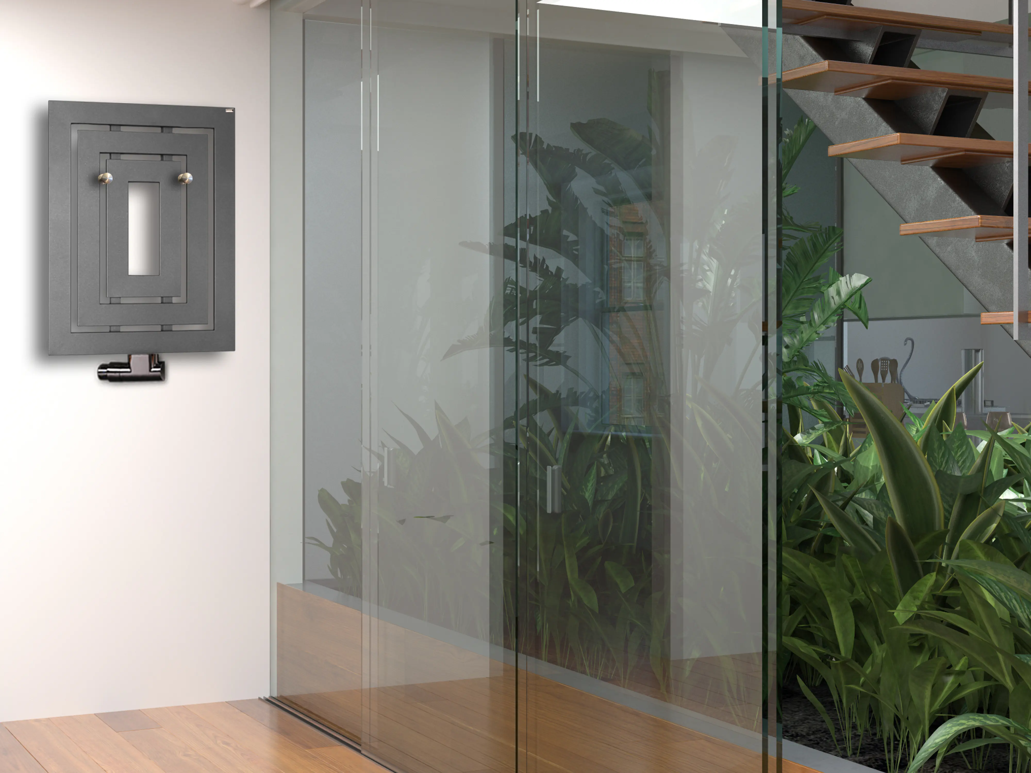 Szagato Badheizkörper Insight 80 x 60 moon 612 Watt