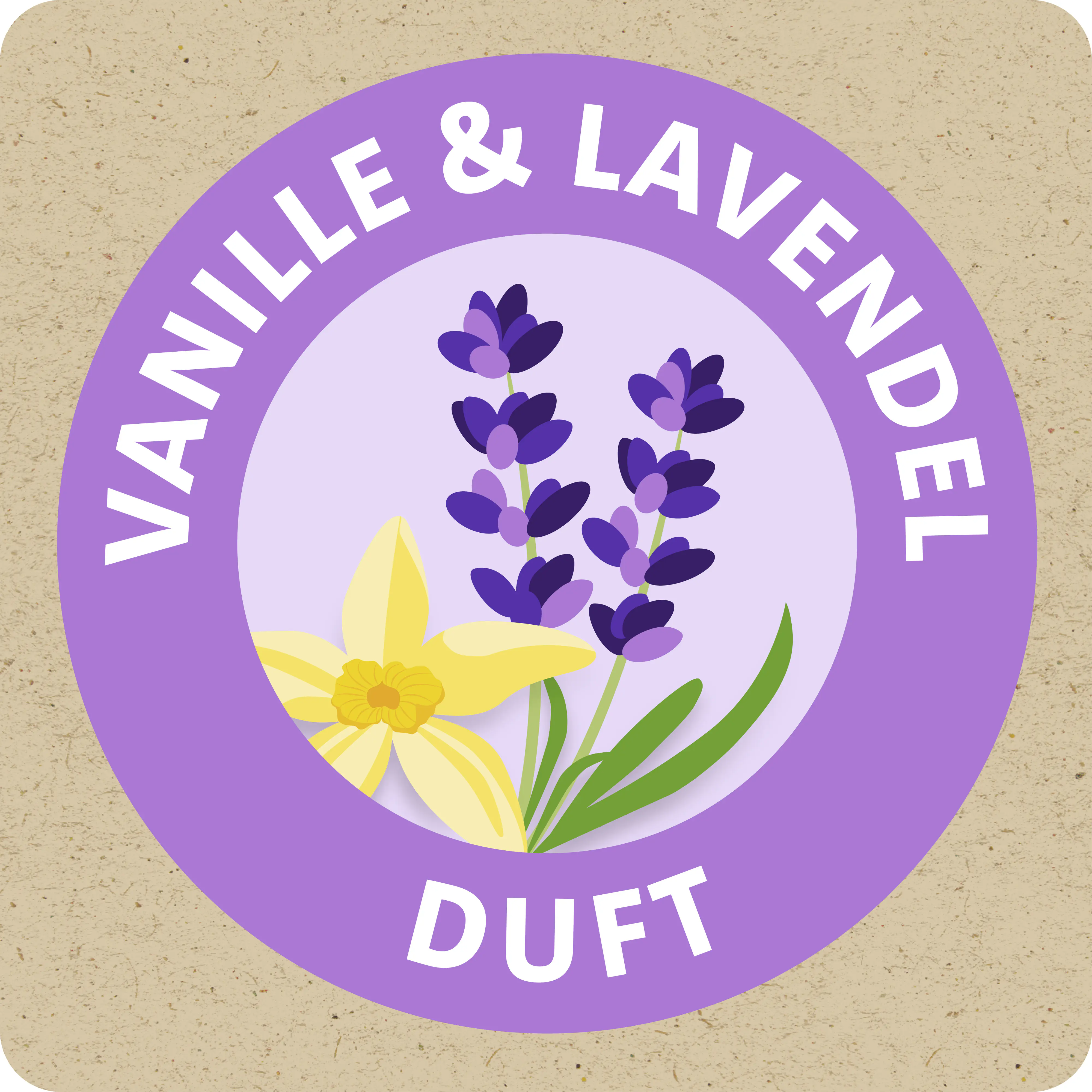 Swirl Duft-Müllbeutel Vanille-Lavendel 10 L Reißfest & Dicht 14 Stück