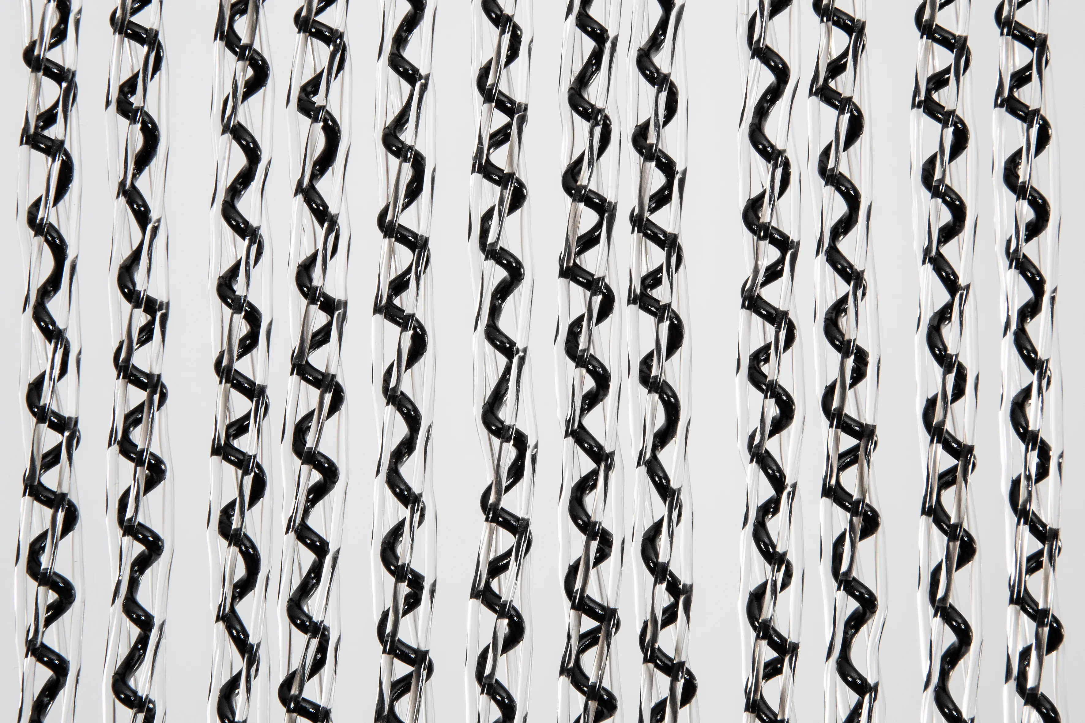 Conacord Deko-Vorhang Bari schwarz transparent 100 x 230 cm