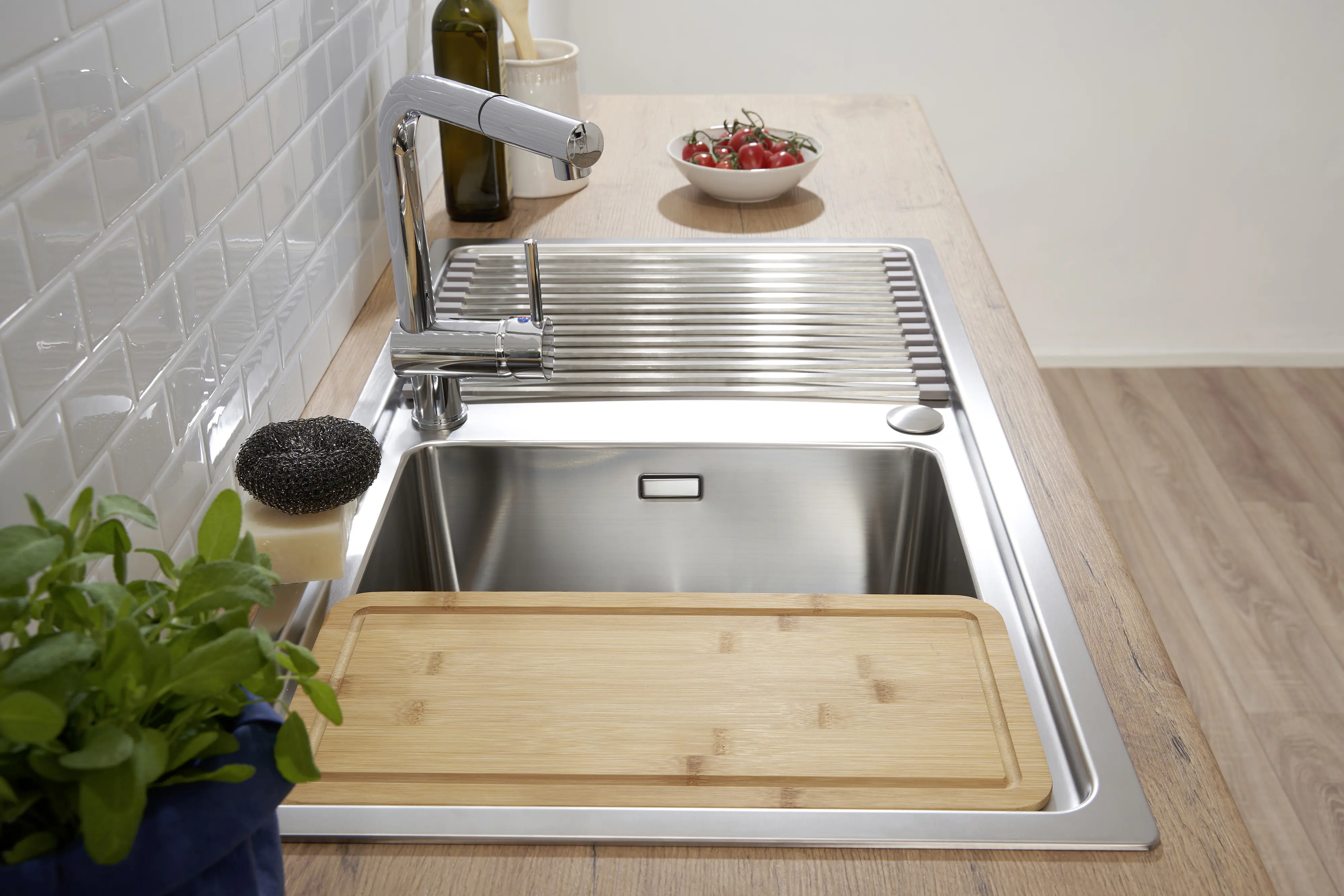 respekta Edelstahlspüle CHICAGO 86 x 50 cm 86 x 50 cm