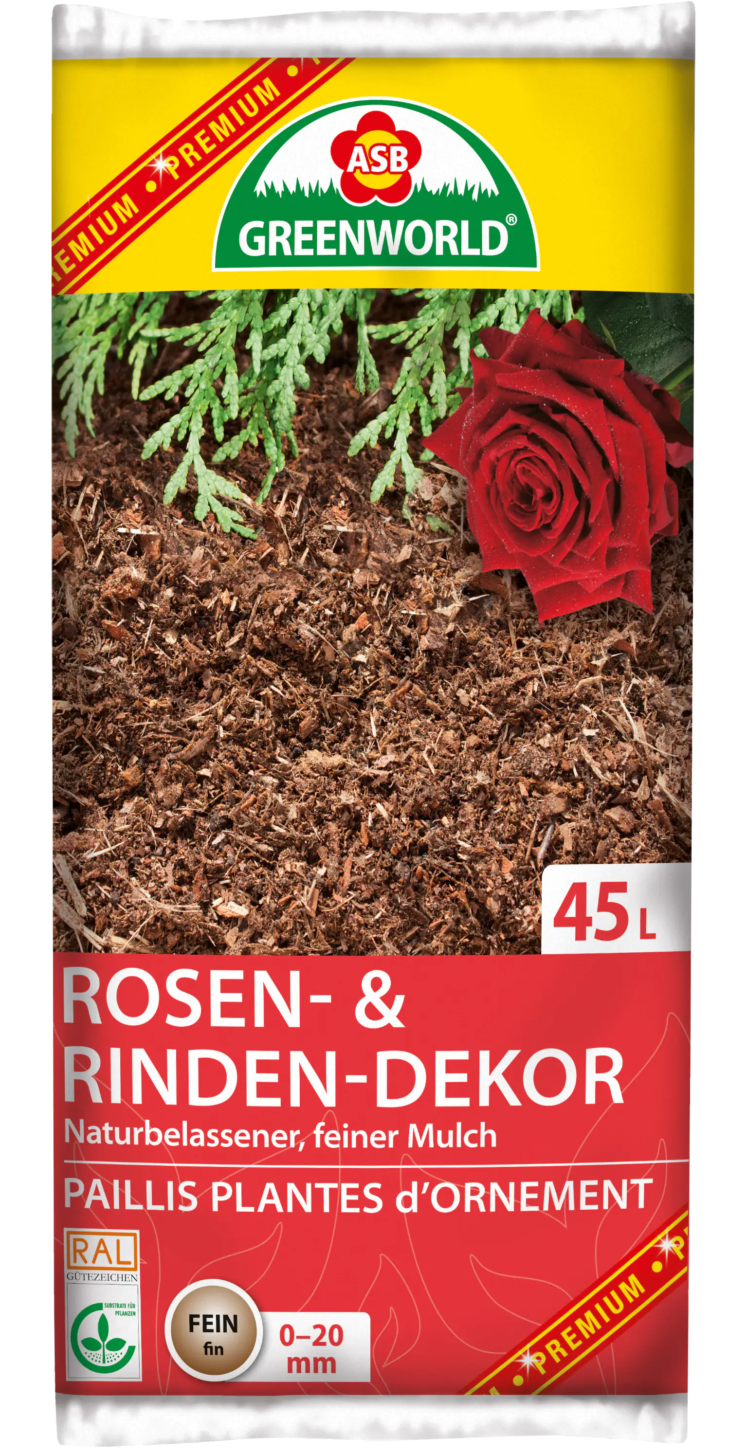 4008557002122 ASB Greenworld Rosen & Rindendekor 45L 0-20 mm Körnung