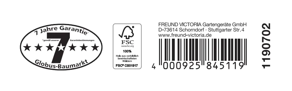 Primaster Bauspaten mit T-Stiel