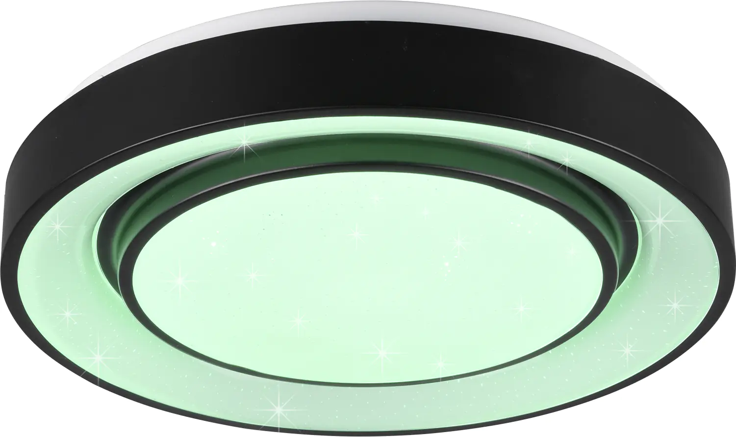 Reality LED Deckenleuchte Mona schwarz matt, weiß