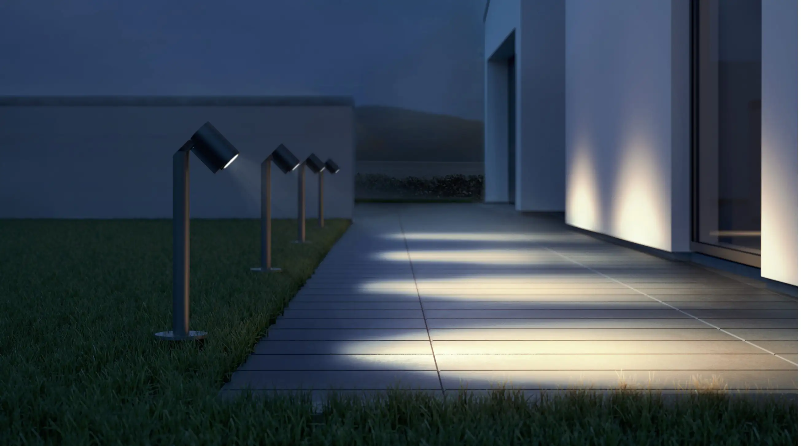 4007841068677_2 Steinel Strahler Spot Way Anthrazit ohne Sensor Spot schwenkbar