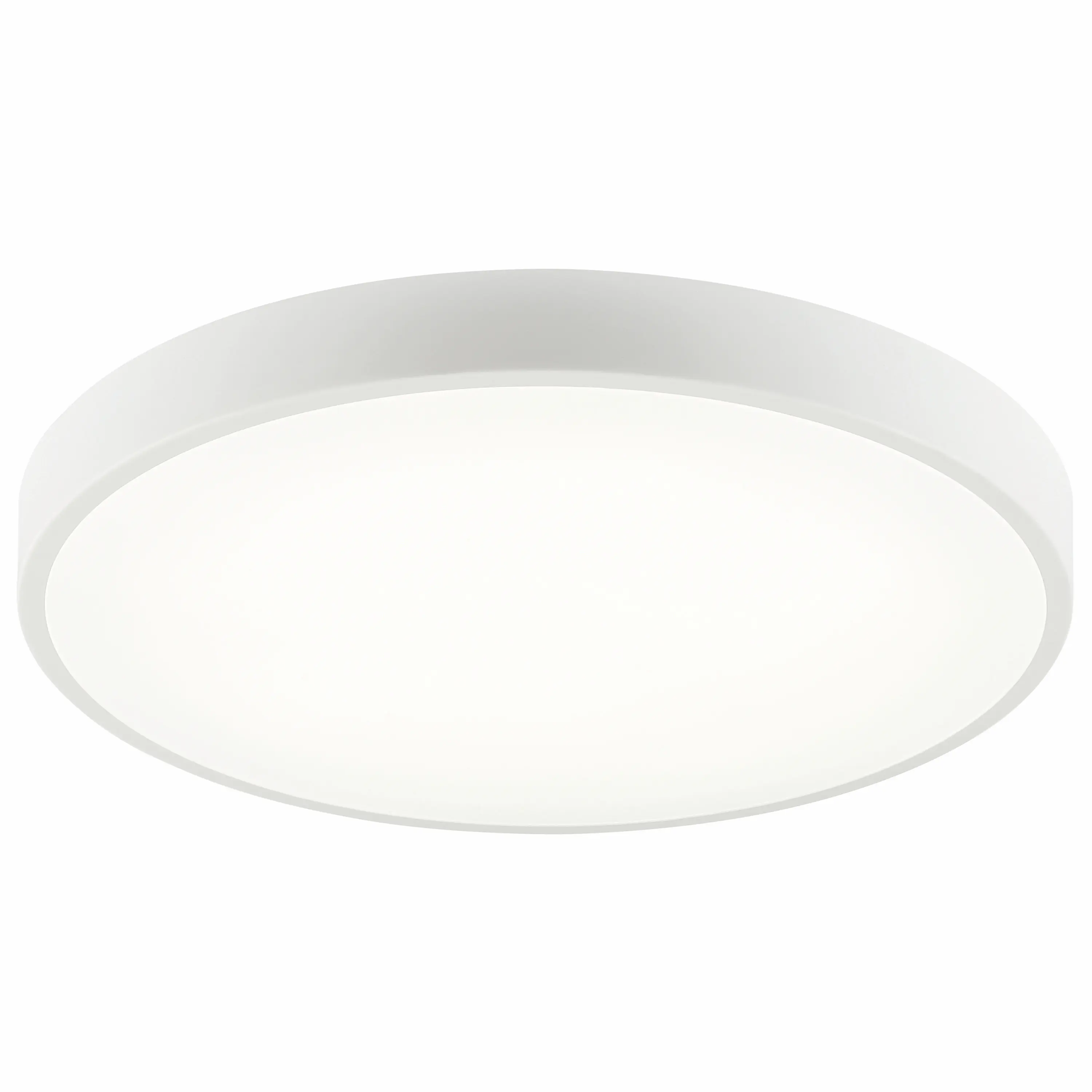 Brilliant LED Deckenleuchte Slimline Ø 49 x 8 cm warmweiß-kaltweiß weiß