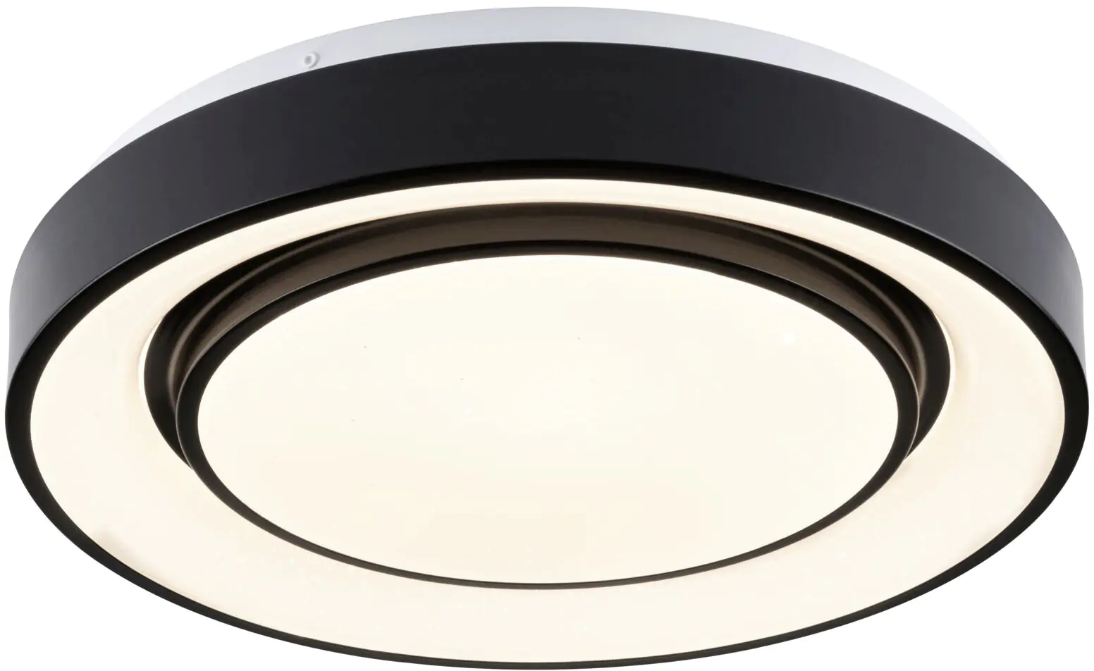 Paulmann LED Deckenleuchte Rainbow schwarz weiß Ø 37,5 cm RGBW Paulmann LED Deckenleuchte Rainbow schwarz weiß Ø 37,5 cm RGBW