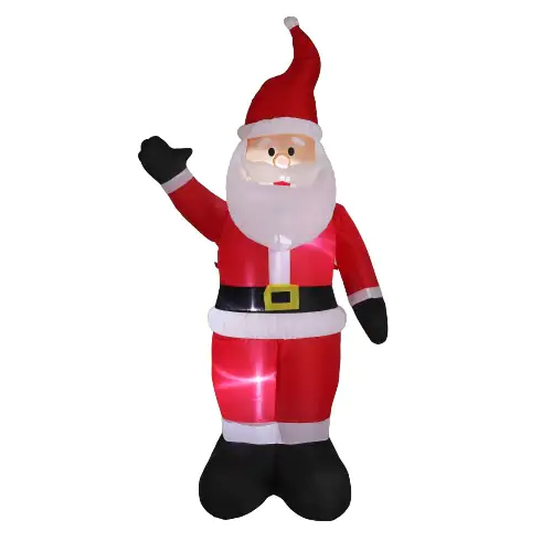 Luca Lighting Weihnachtsmann aufblasbar rot mit LED Luca Lighting Weihnachtsmann aufblasbar rot mit LED