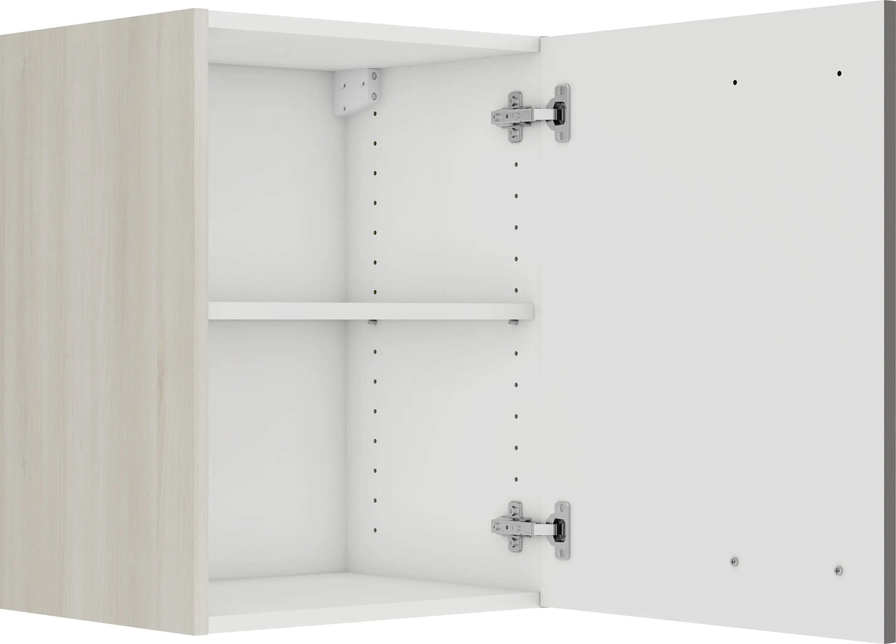 Optifit Oberschrank Faro 220 anthrazit/akazie 45 cm