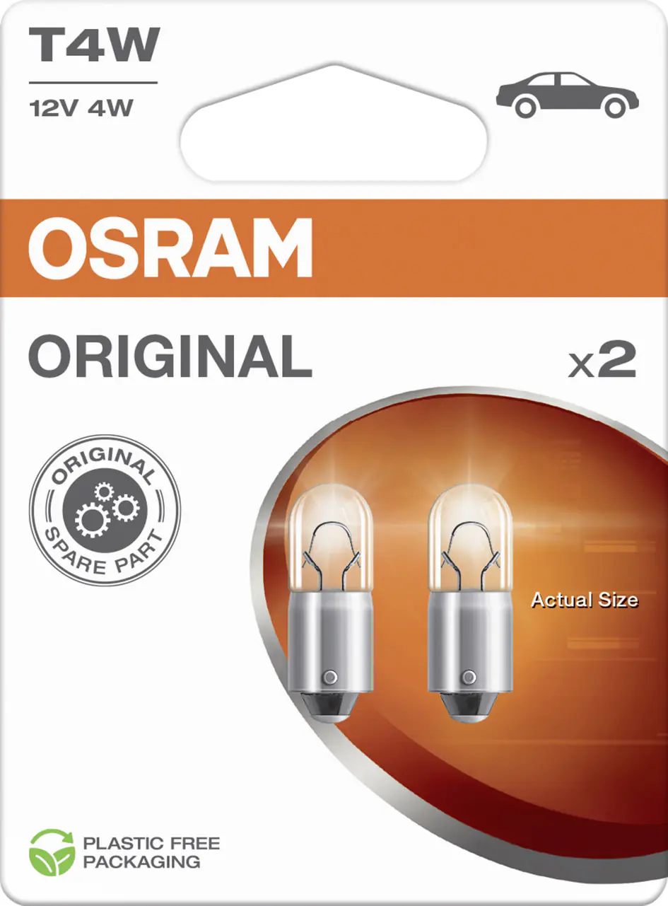 Osram Signallampe T4W Original 2.0 2 Stück