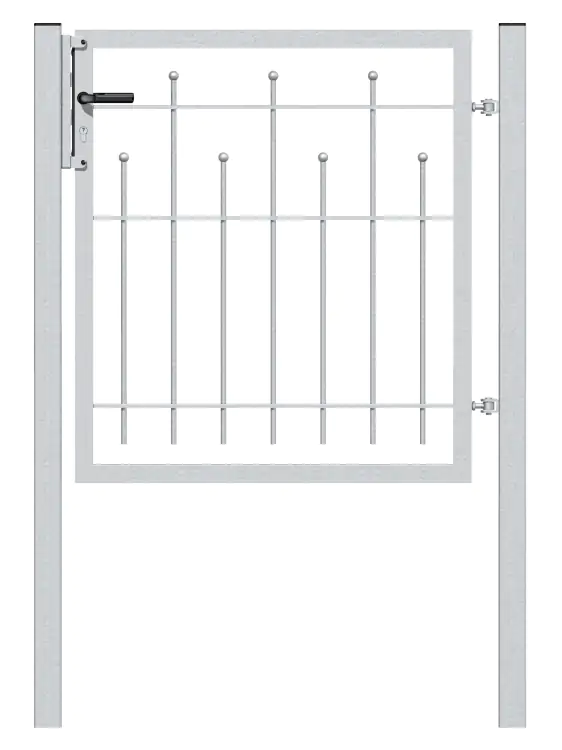 4004338531201_99 Alberts Einzeltor Madrid 80 x 100 cm feuerverzinkt ohne Pfosten