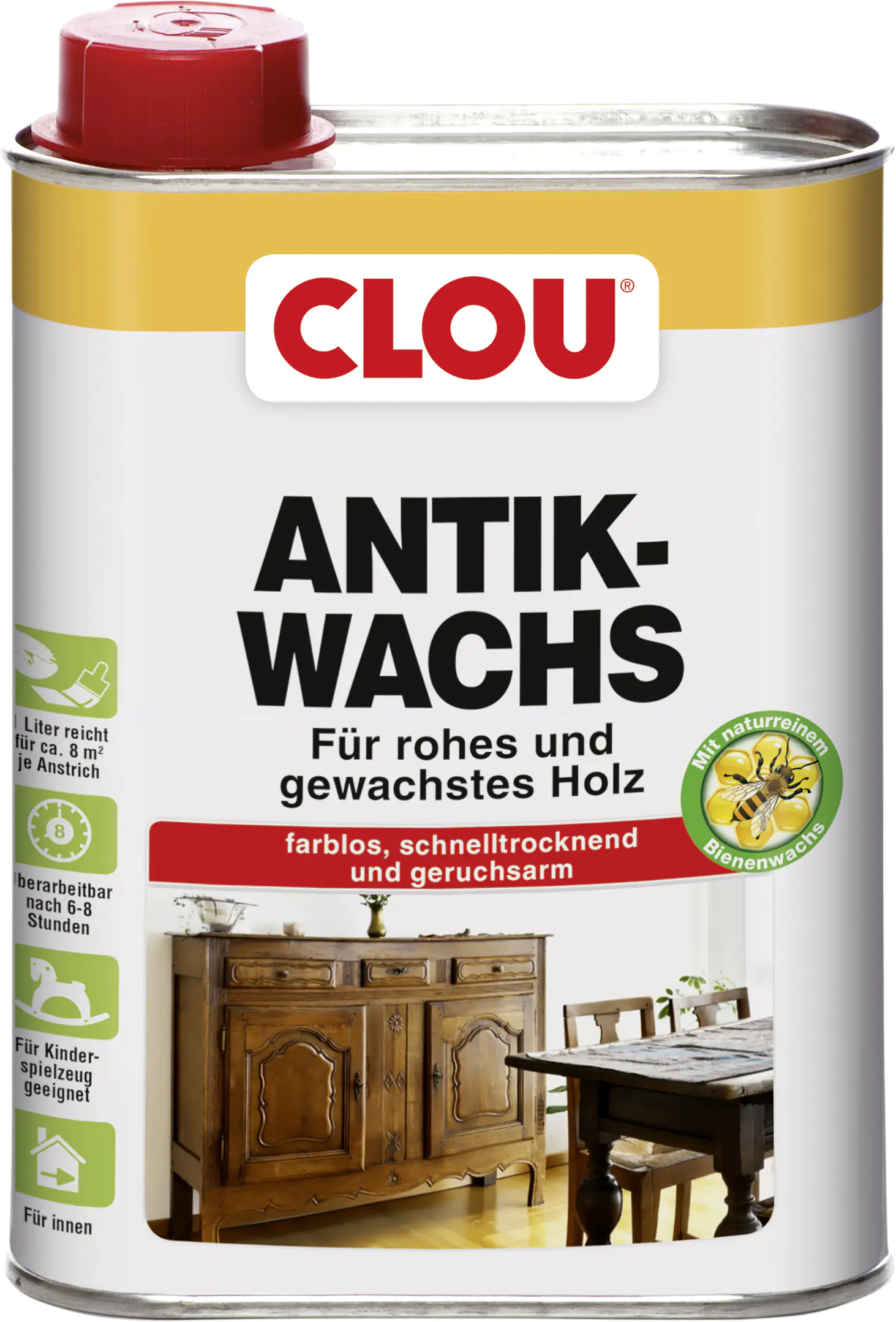 Clou Antikwachs W2 250 ml