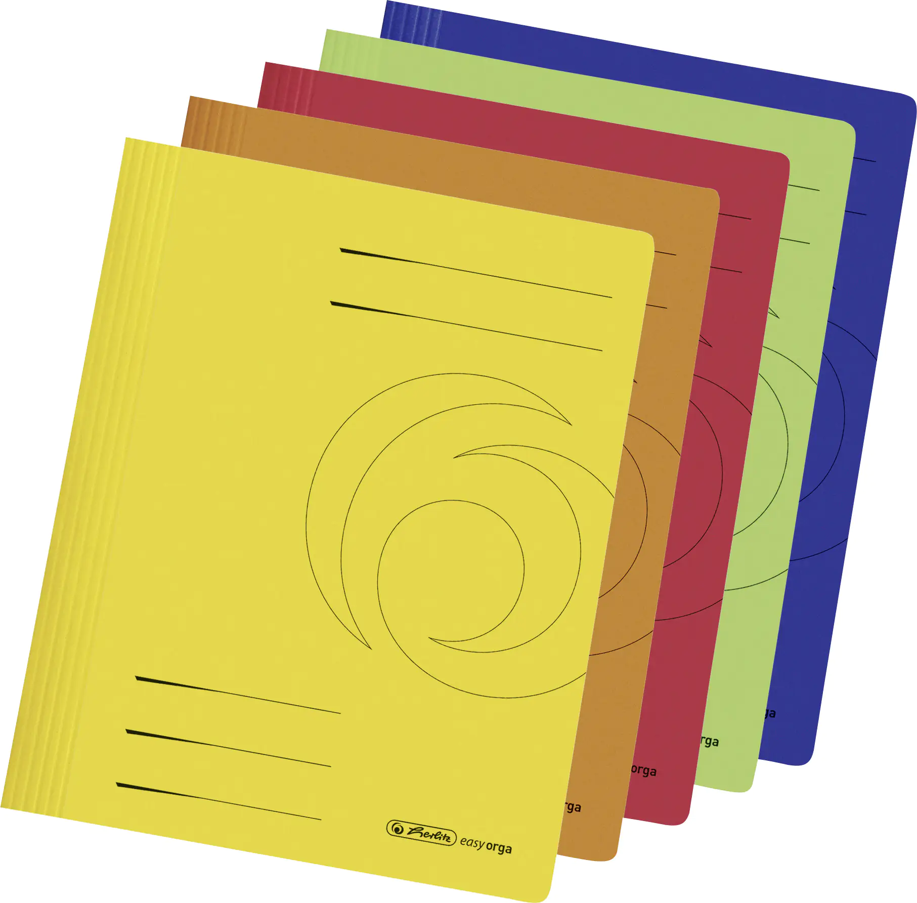 herlitz Schnellhefter A4 Manila-Karton gebrauchsfertig gefaltet herlitz Schnellhefter A4 Manila-Karton gebrauchsfertig gefaltet