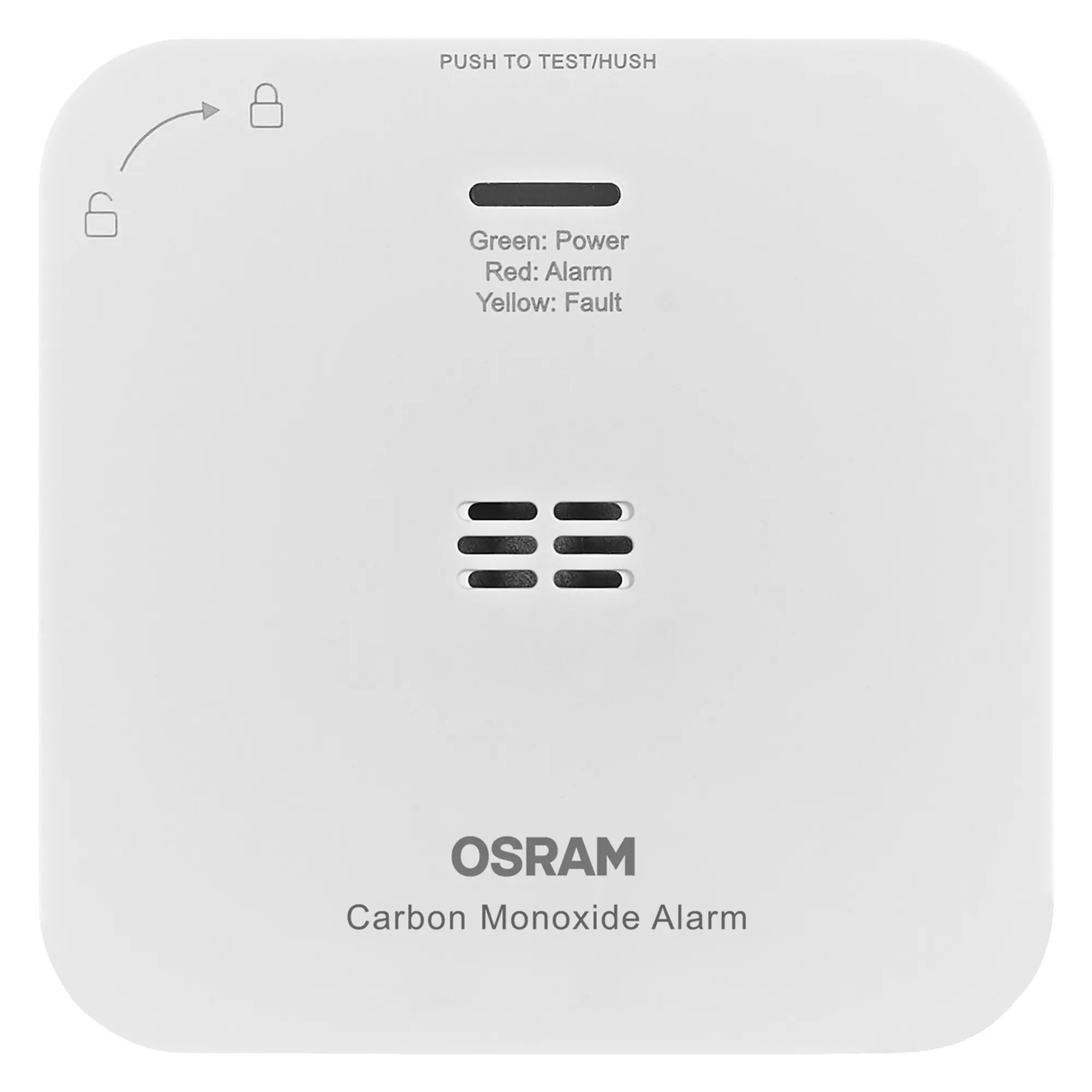 Osram Smart+ WiFi Kohlenmonoxiderkennung-Sensor weiß Osram Smart+ WiFi Kohlenmonoxiderkennung-Sensor weiß