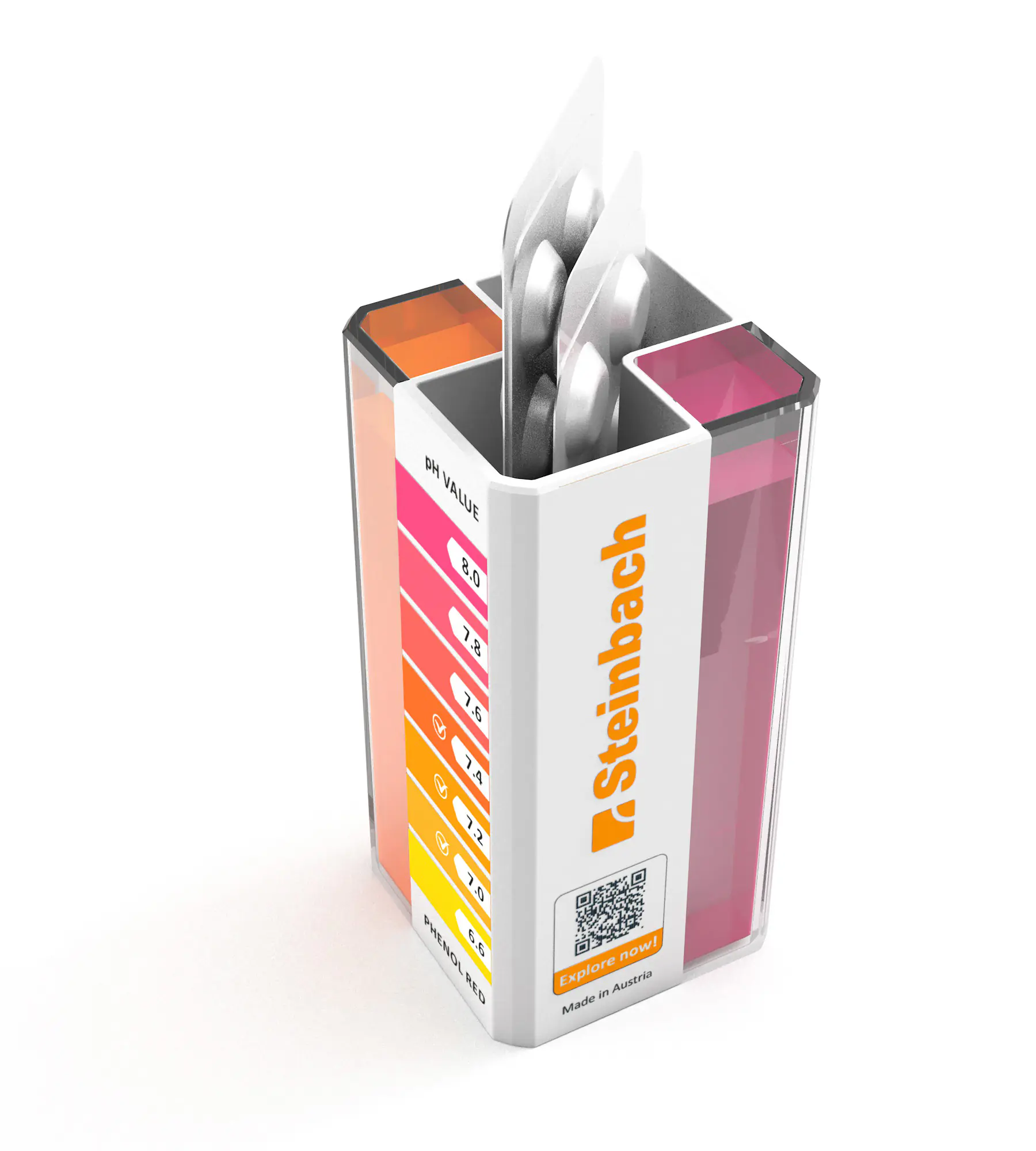 Steinbach Testkit für pH-Wert/O₂ -  je 20 Tabletten