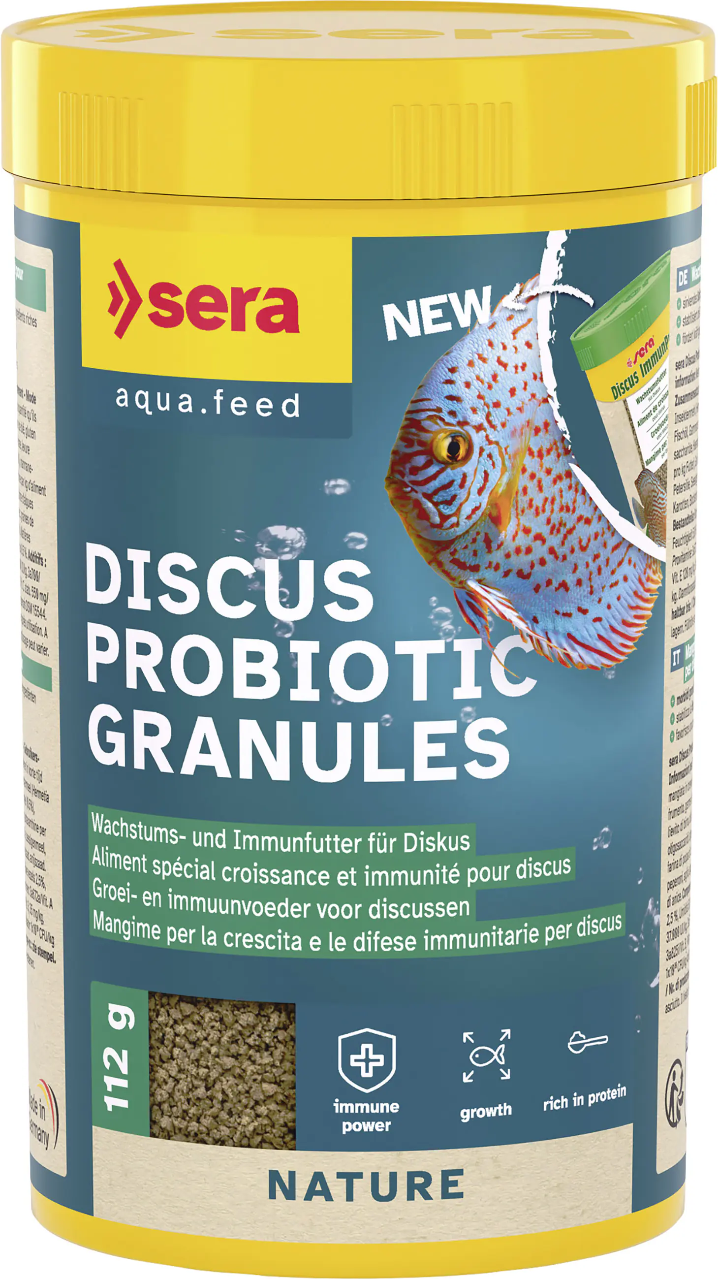 Sera Fischfutter Discus Probiotic Granules 250 ml