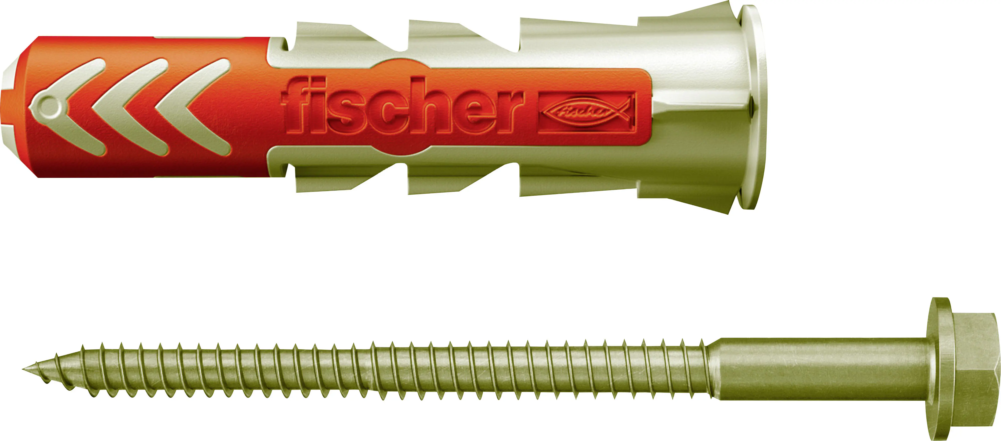 Fischer Dübel-Set DuoPower S A4 10 x 50 mm mit Schraube  - 2 Stück