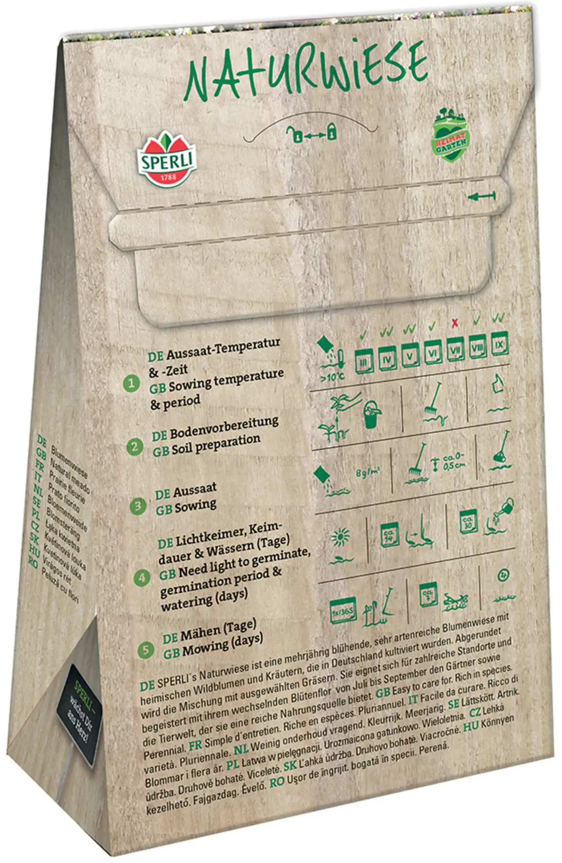 Sperli's Naturwiese heimische Wildblumen 250 g